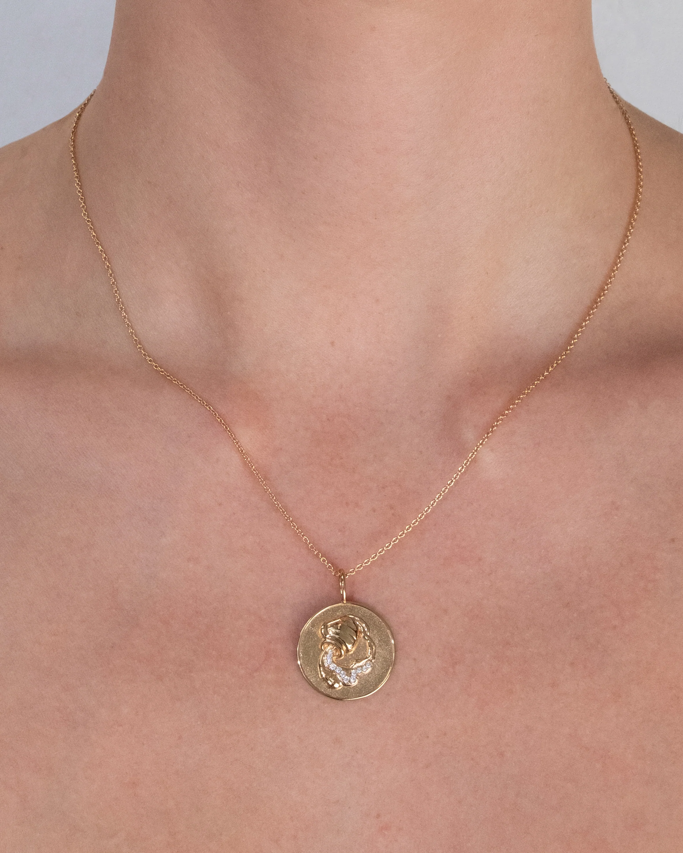 Aquarius Zodiac Necklace - Image 3