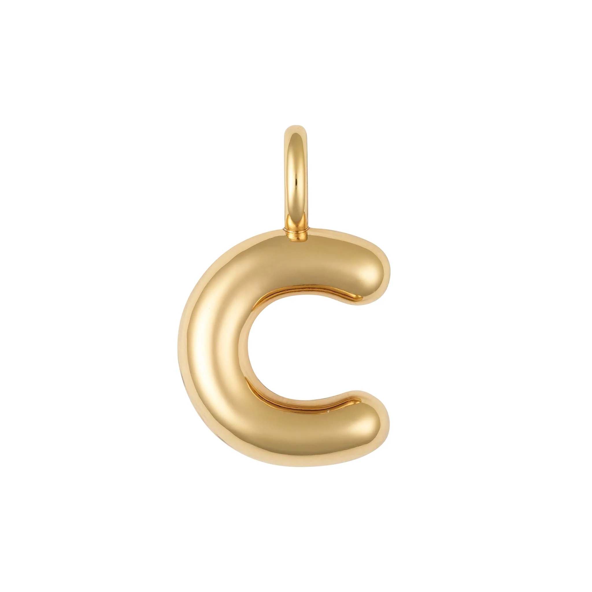 Big Bubble Initial Pendant - Image 13