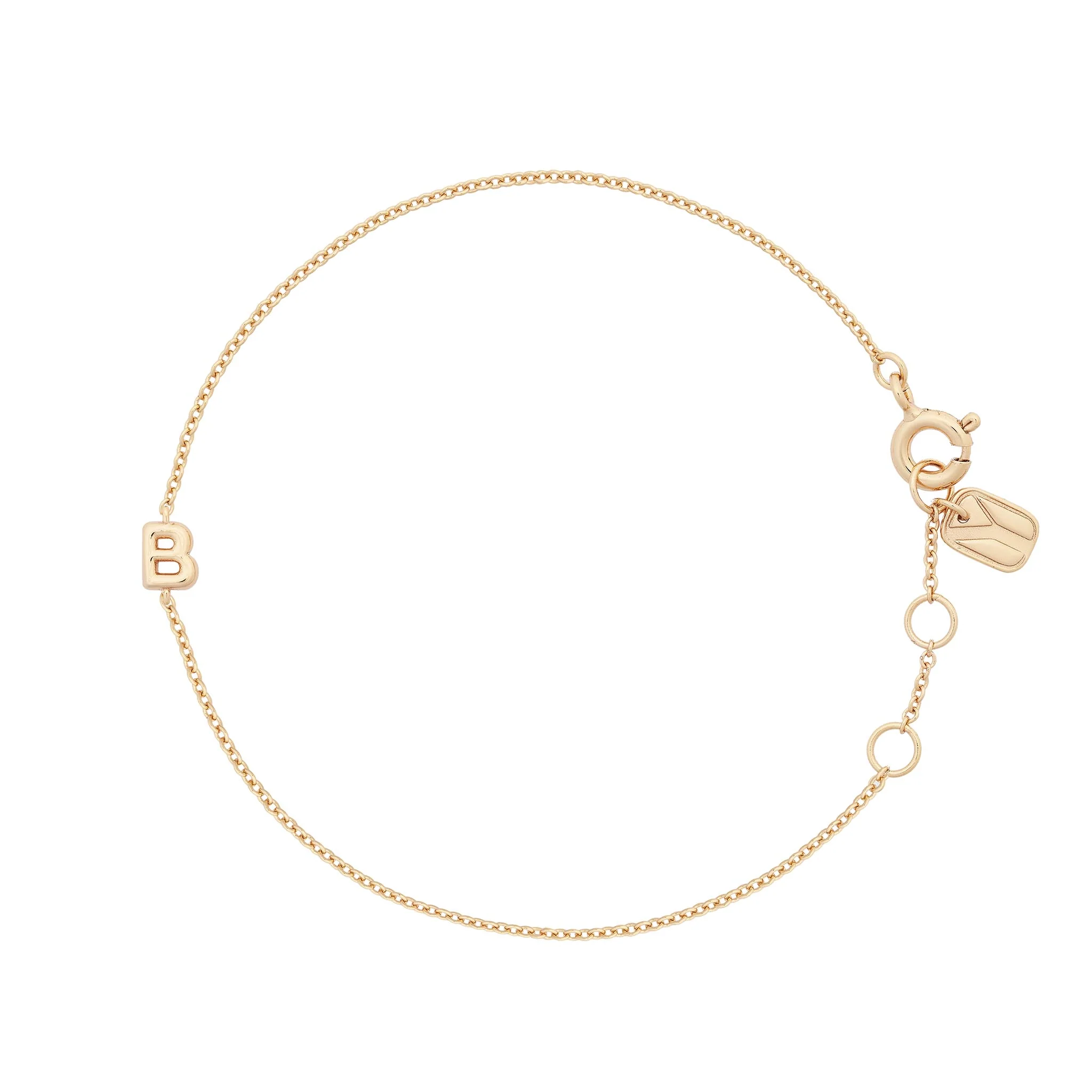 Bubble Initial Bracelet - Image 8