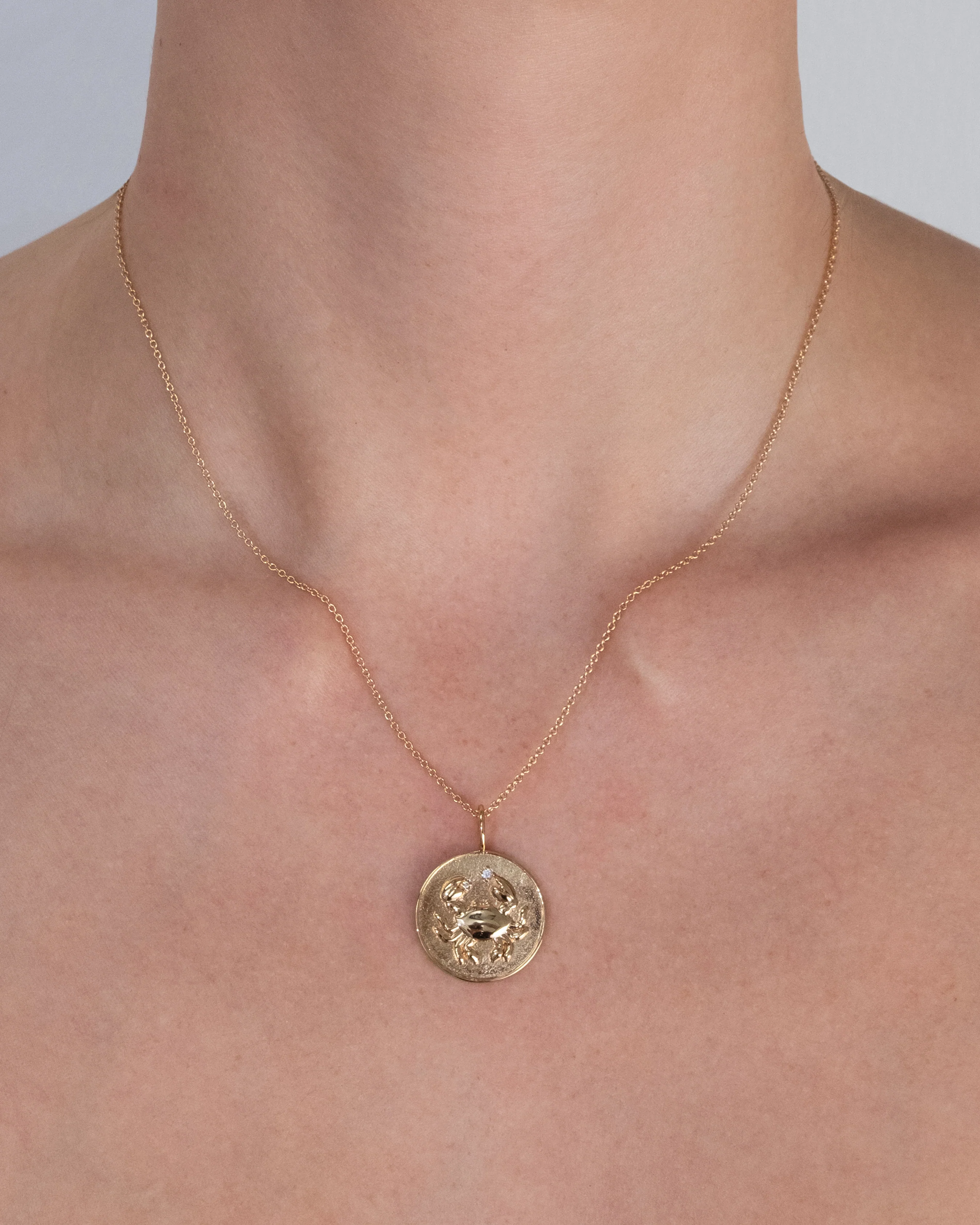 Cancer Zodiac Necklace - Image 2