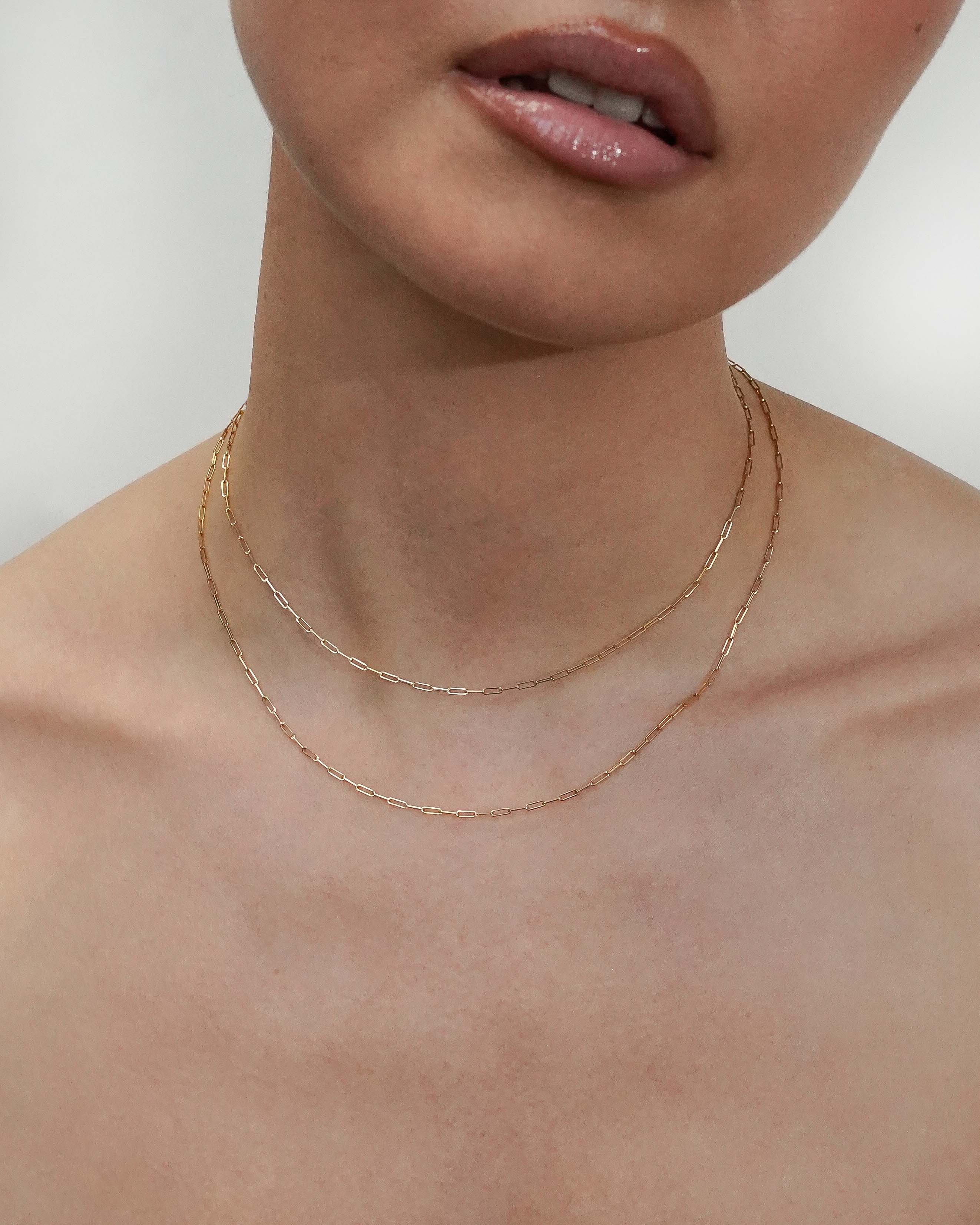 CHARM BAR Fine Block Necklace - Image 9