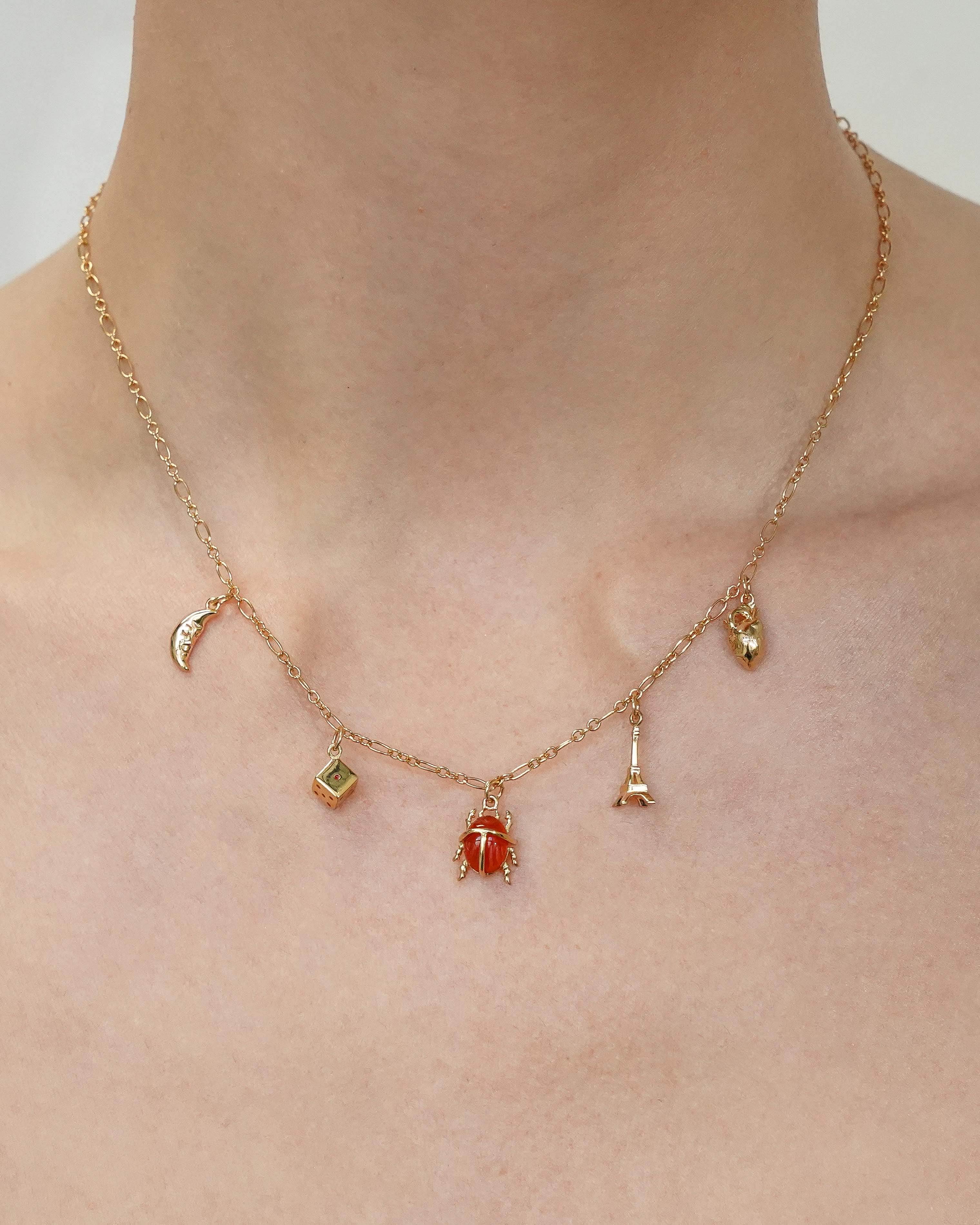 CHARM BAR Fine Figaro Necklace - Image 3
