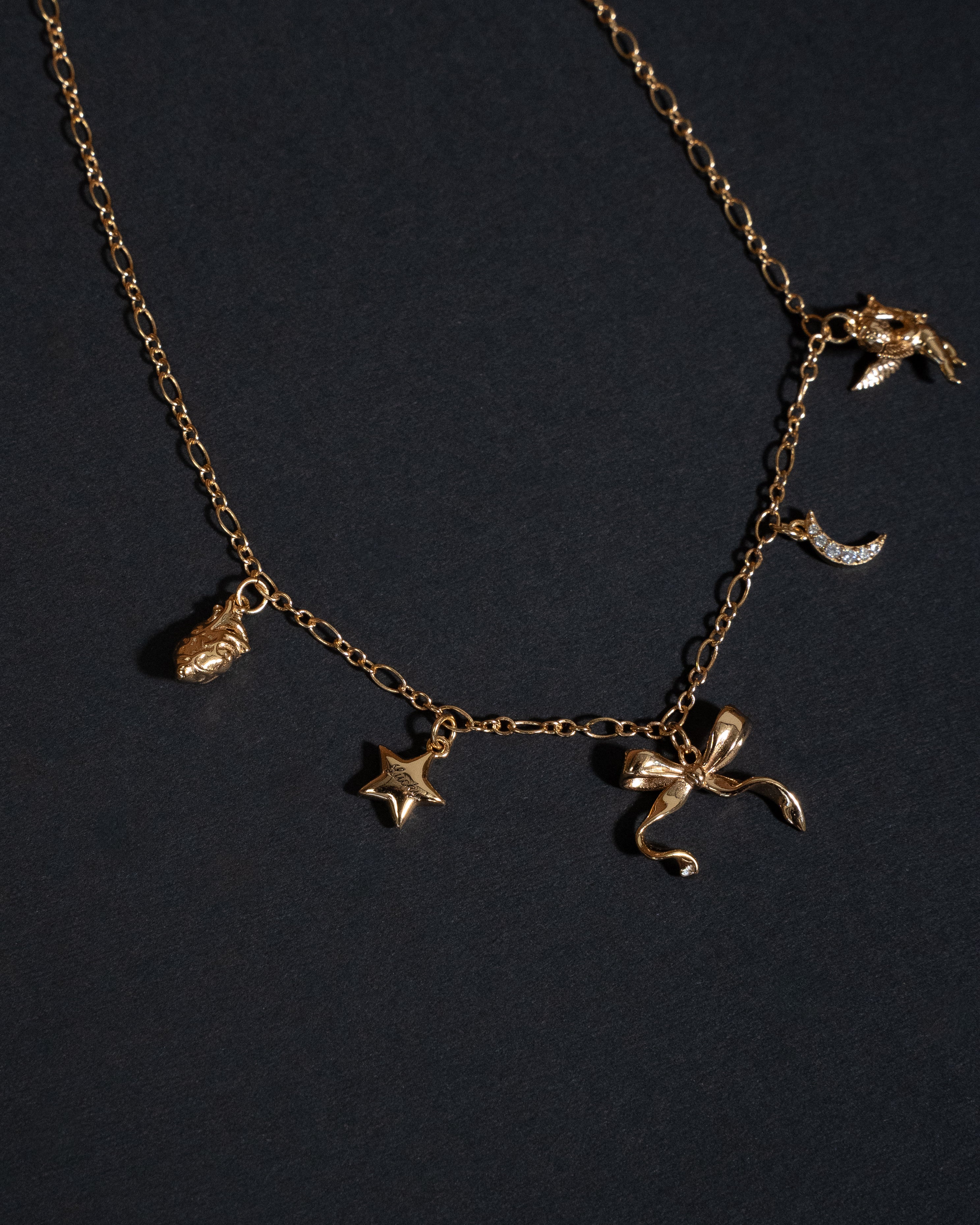 CHARM BAR Fine Figaro Necklace - Image 4