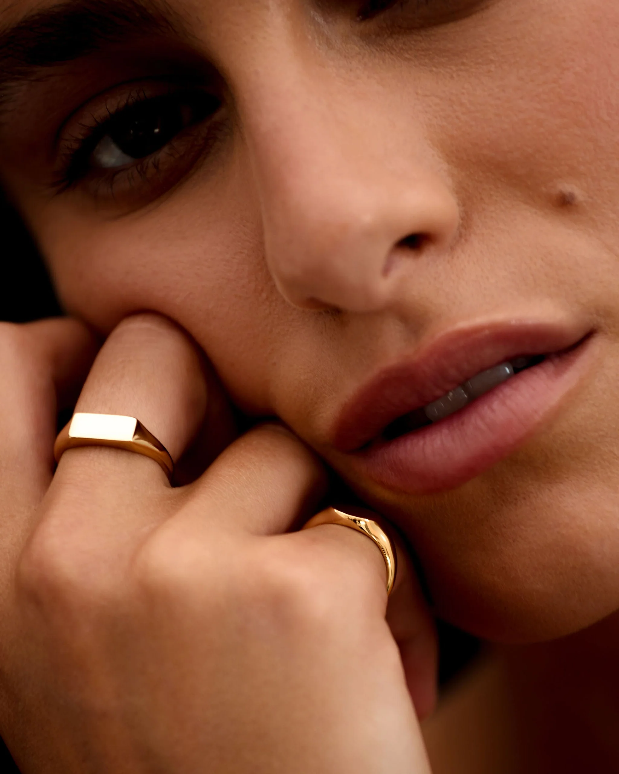 Engrave Bar Signet Ring - Image 3