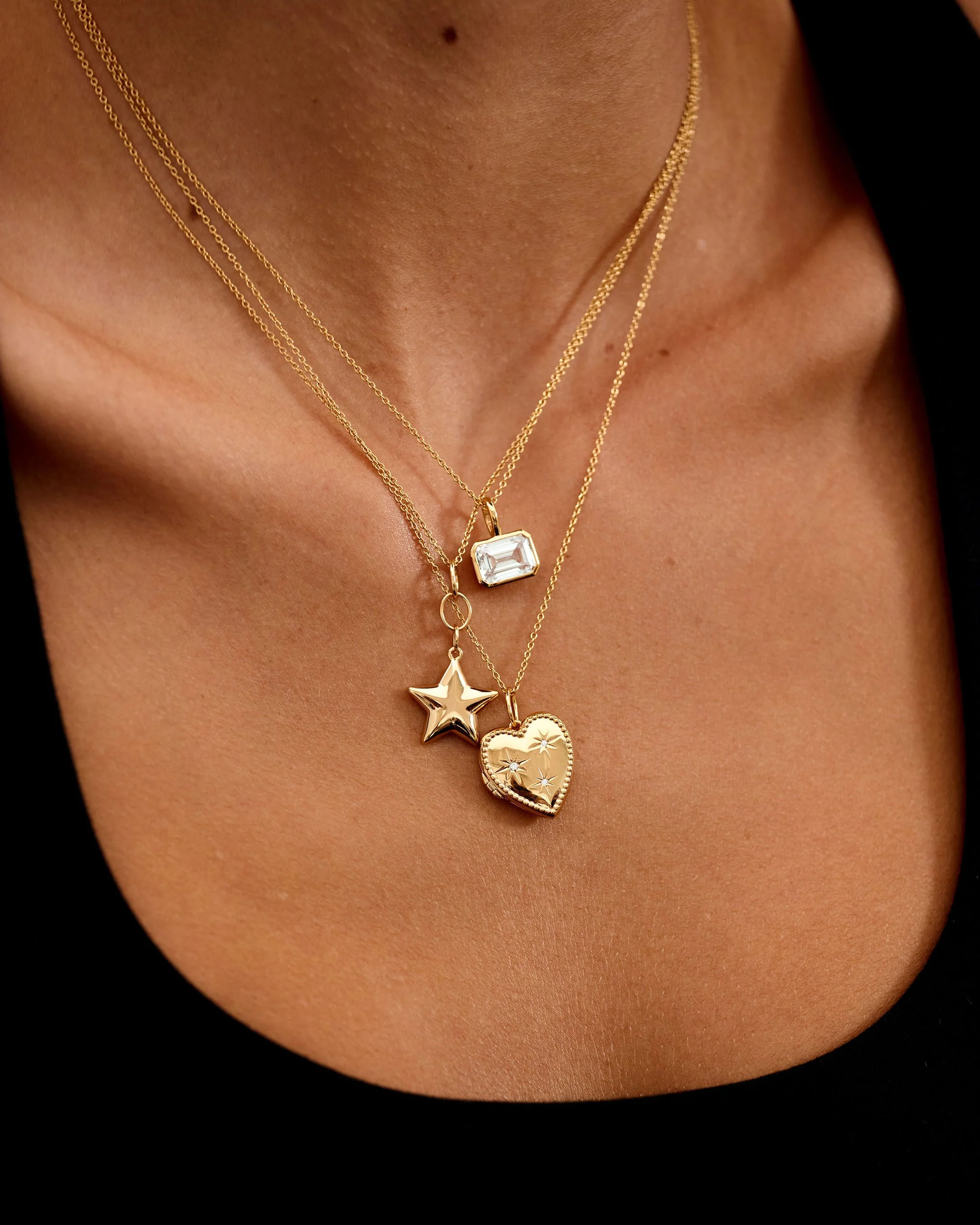 Engrave Star Necklace - Image 4