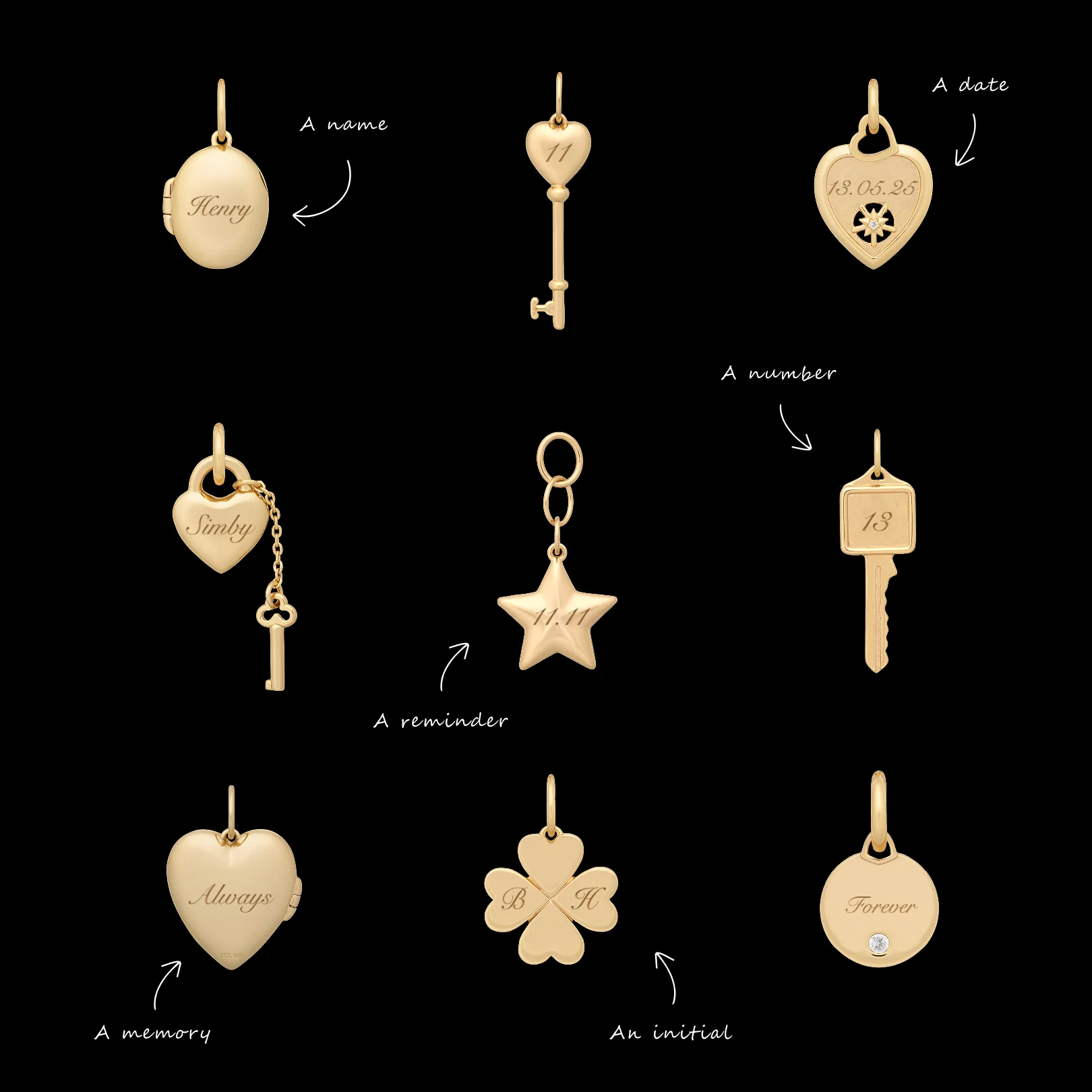 Engrave Locket Pendant - Image 4