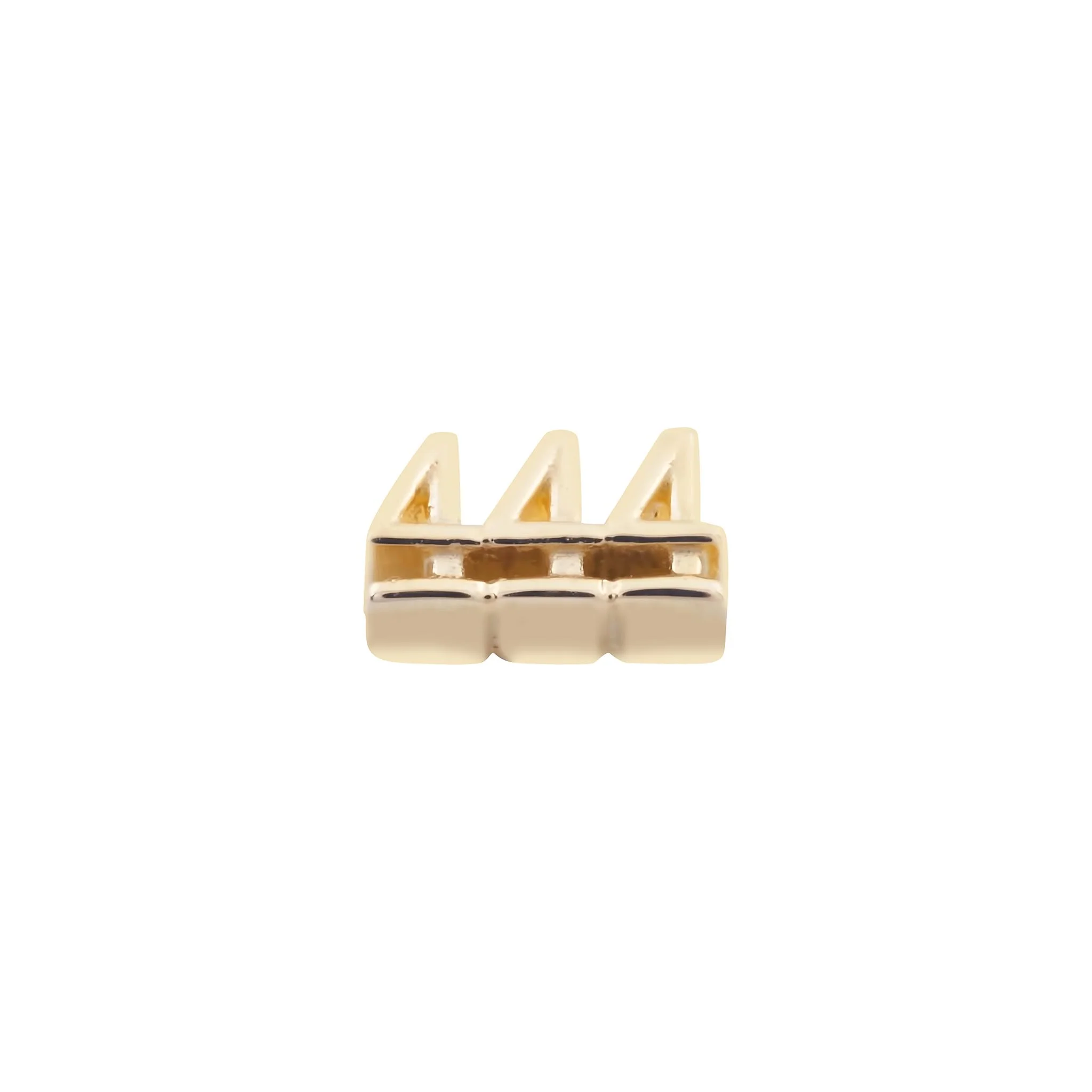 Permanent Jewellery Angel Number Bead