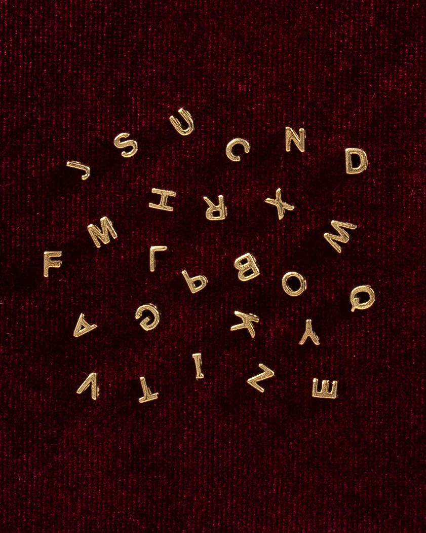 Permanent Jewellery Letter Bead - Image 3