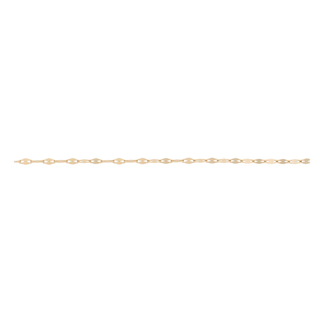 14k Permanent Petal Chain