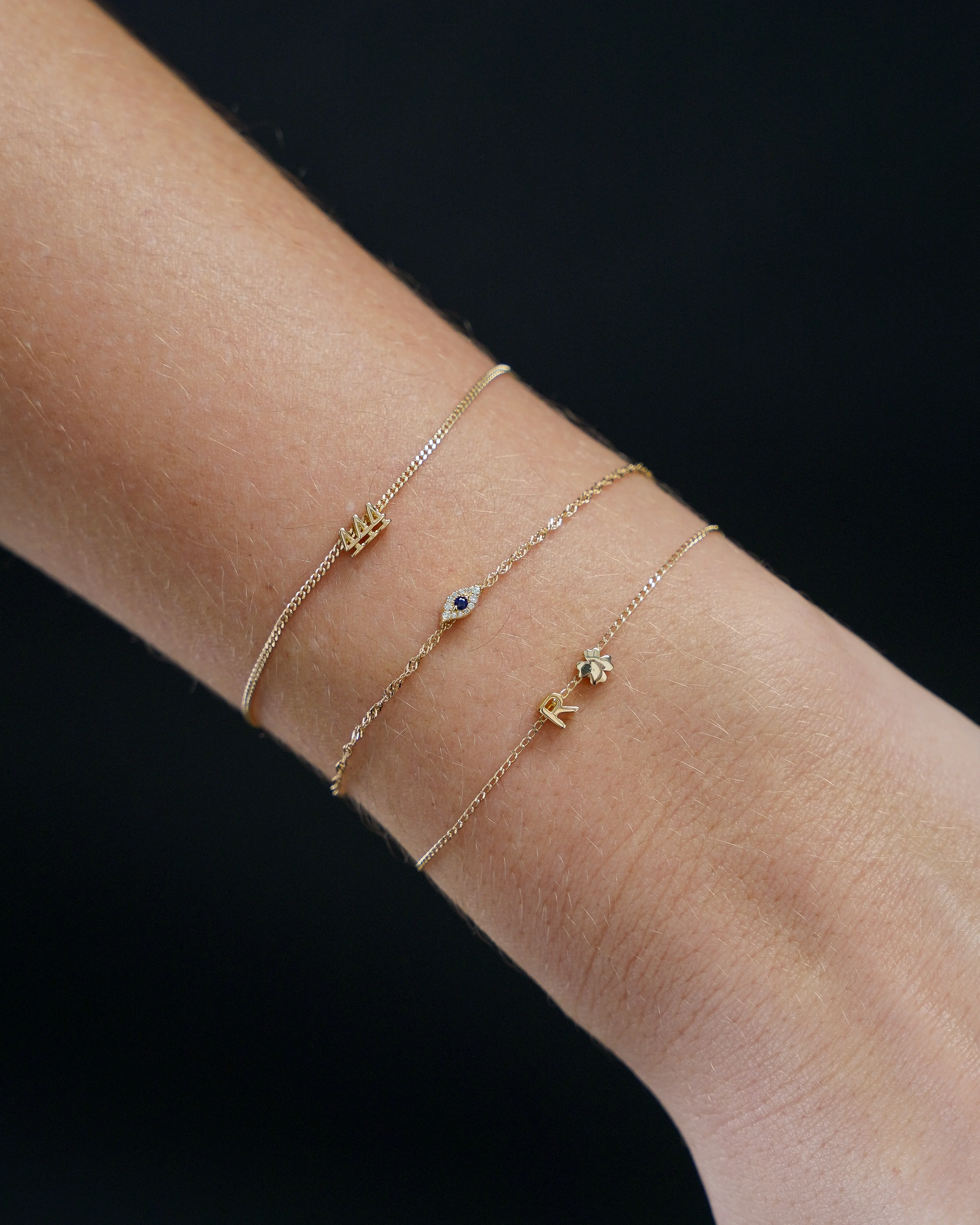 14k Permanent Petal Chain - Image 3