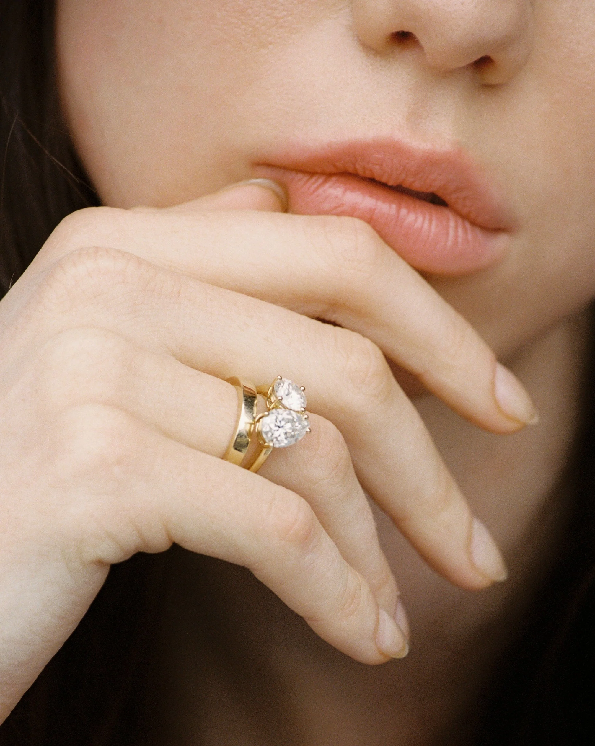 His and Hers Ring Band | Platinum - Image 3