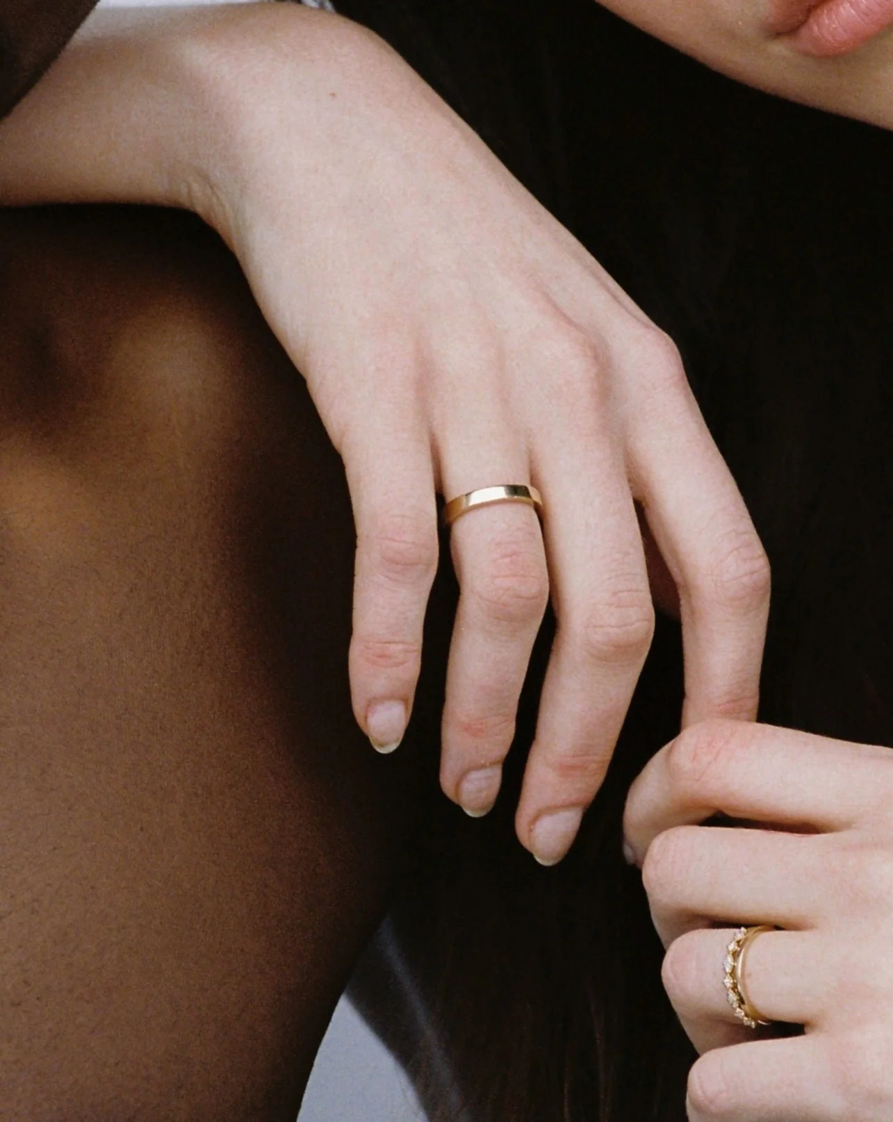 His and Hers Ring Band | Platinum - Image 6