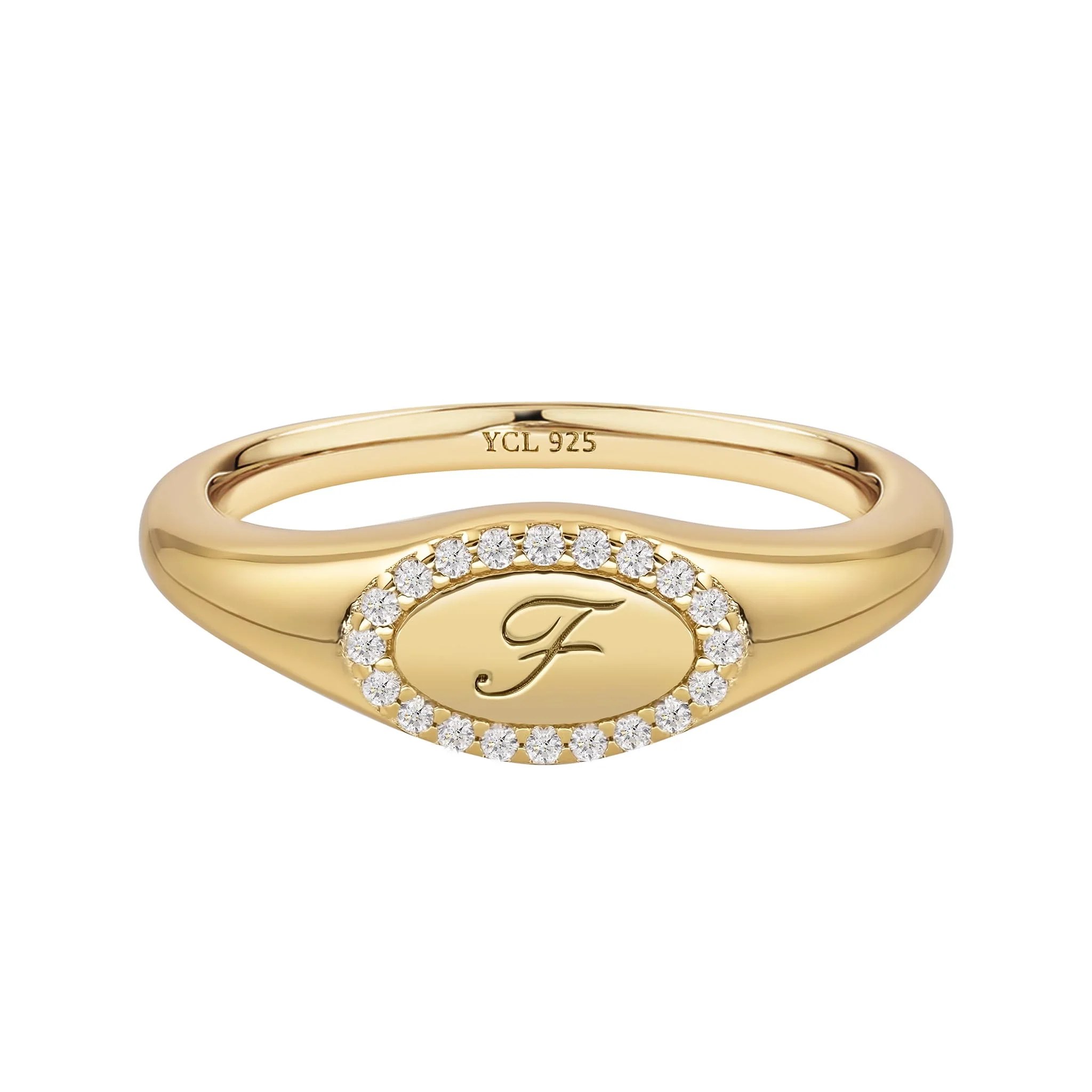 Initial Signet Ring - Image 21