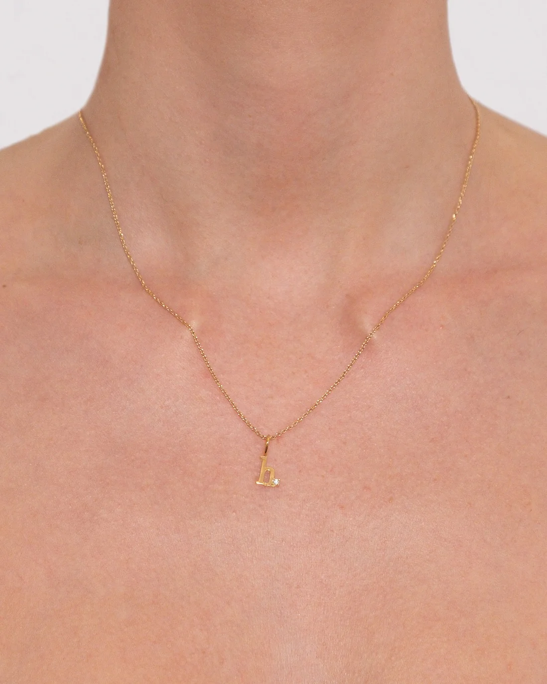 Letter Necklace | Recycled 14k Gold Vermeil - Image 14