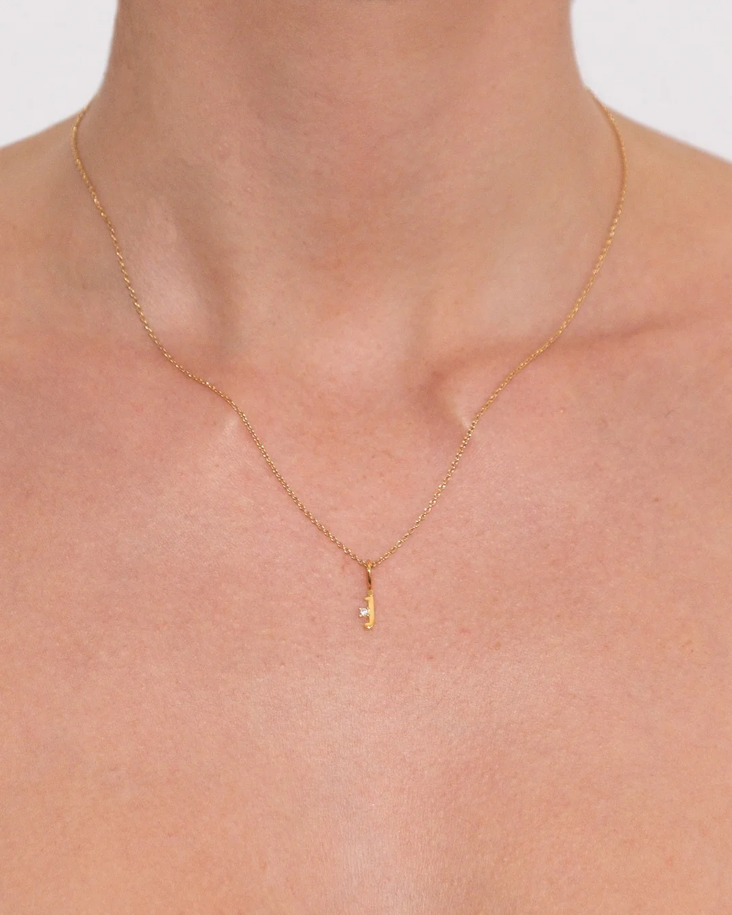Letter Necklace | Recycled 14k Gold Vermeil - Image 16