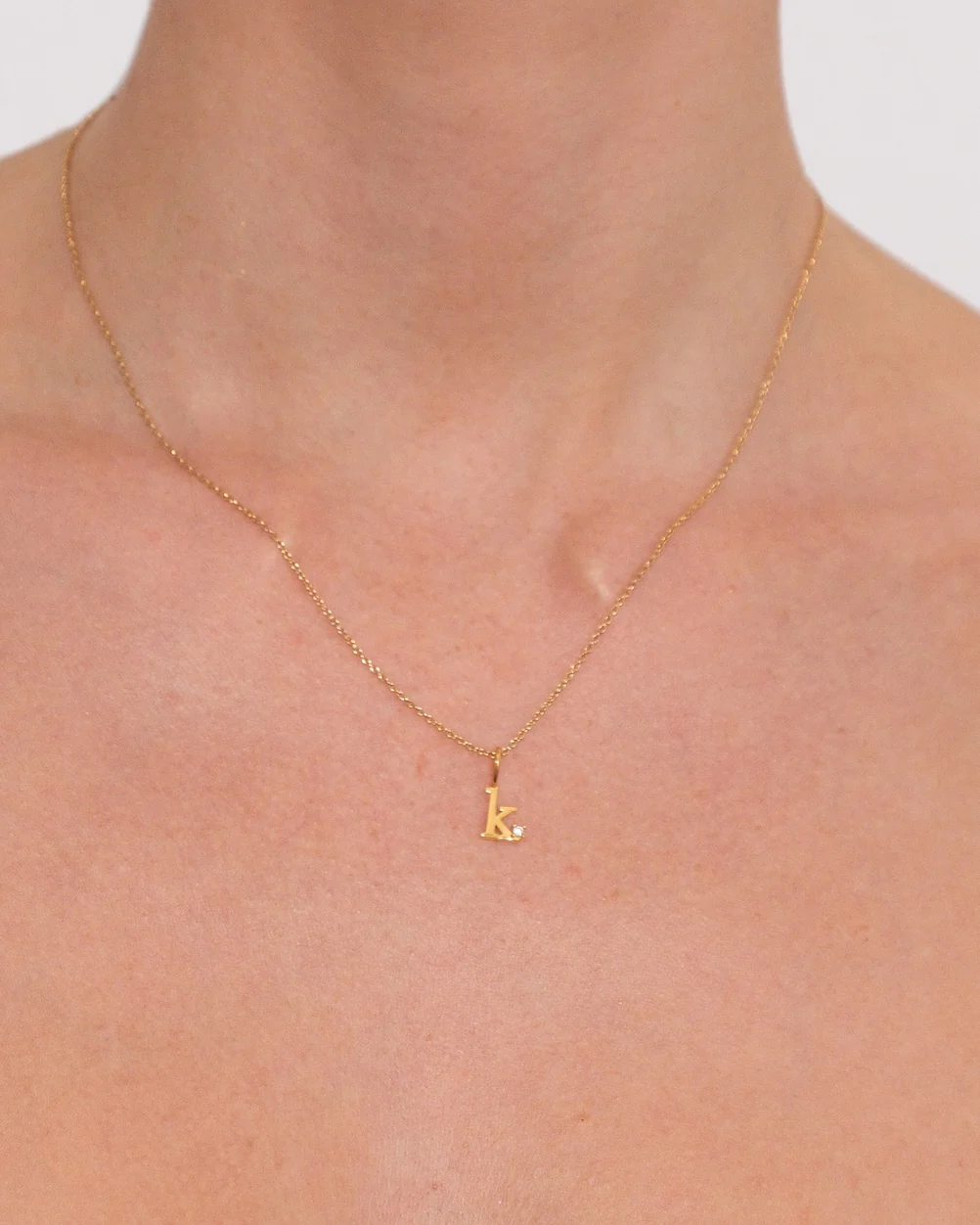 Letter Necklace | Recycled 14k Gold Vermeil - Image 17