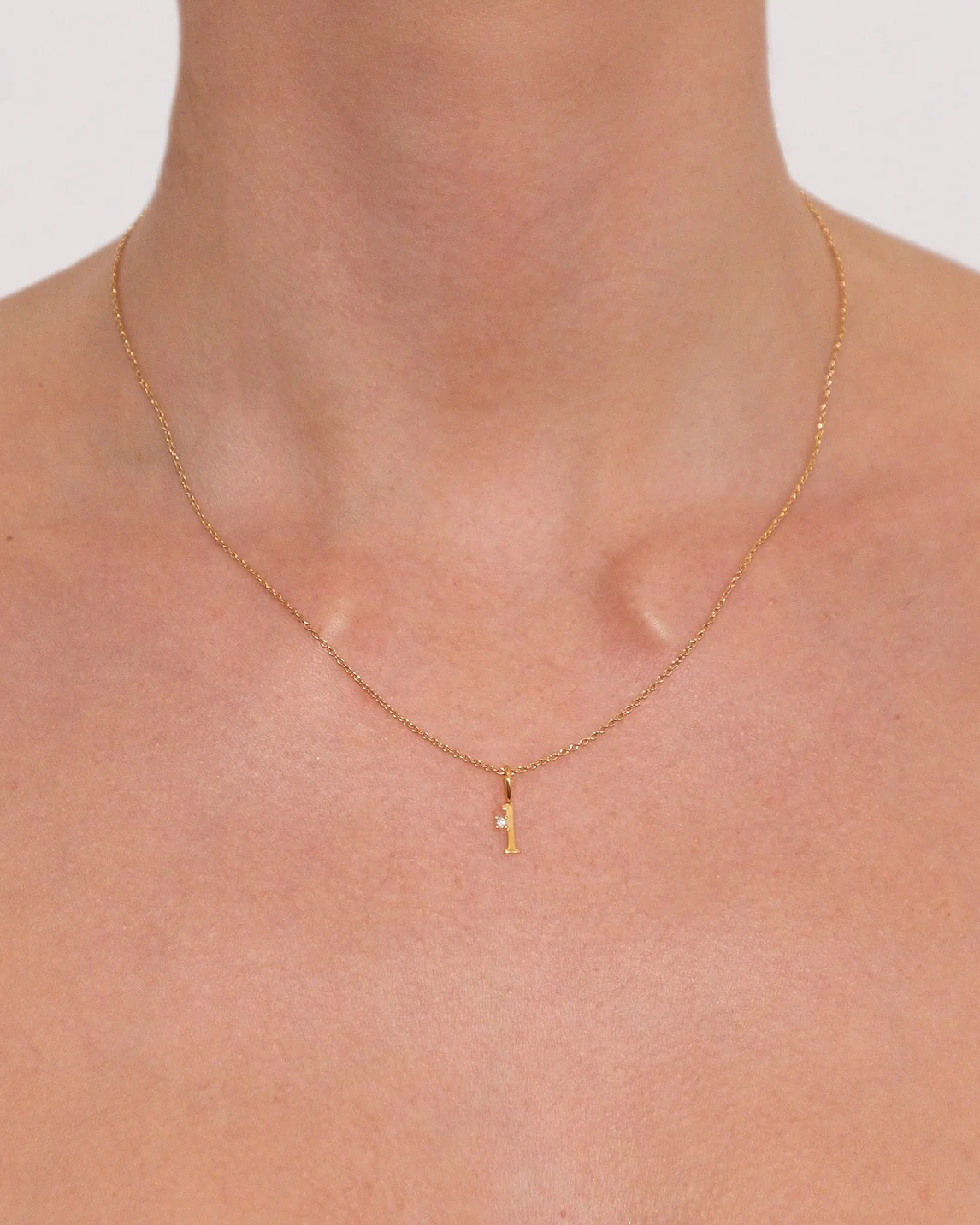 Letter Necklace | Recycled 14k Gold Vermeil - Image 18