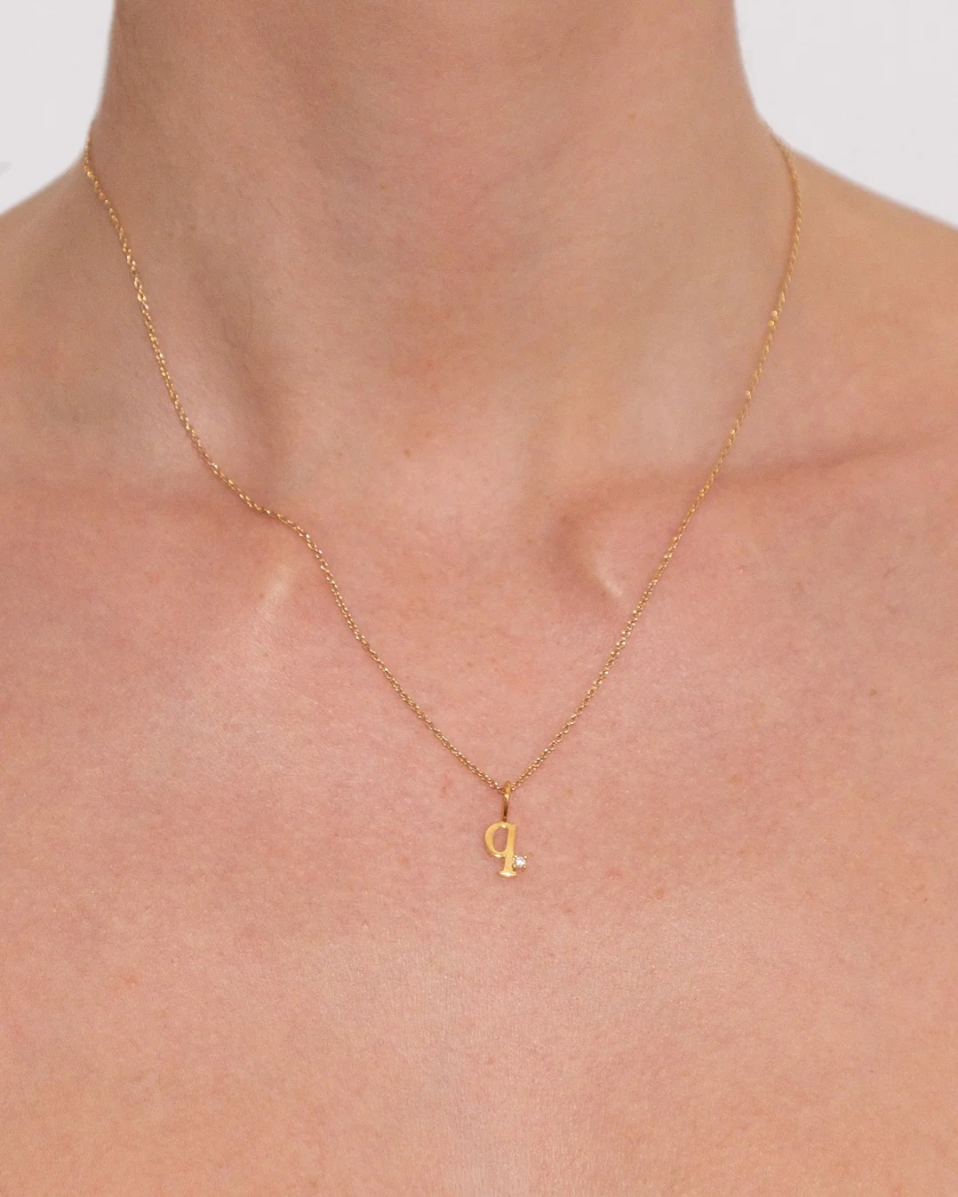 Letter Necklace | Recycled 14k Gold Vermeil - Image 23
