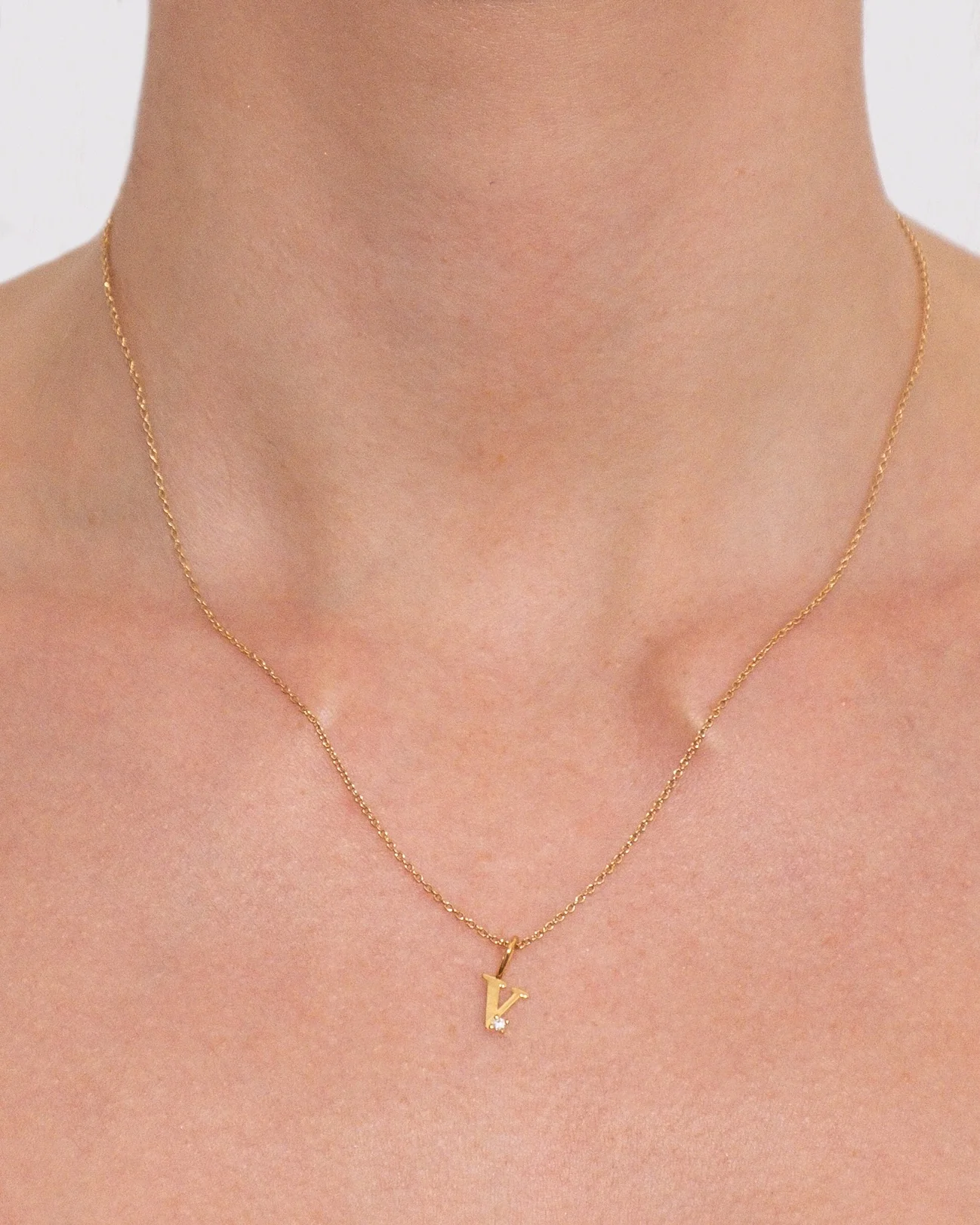 Letter Necklace | Recycled 14k Gold Vermeil - Image 29