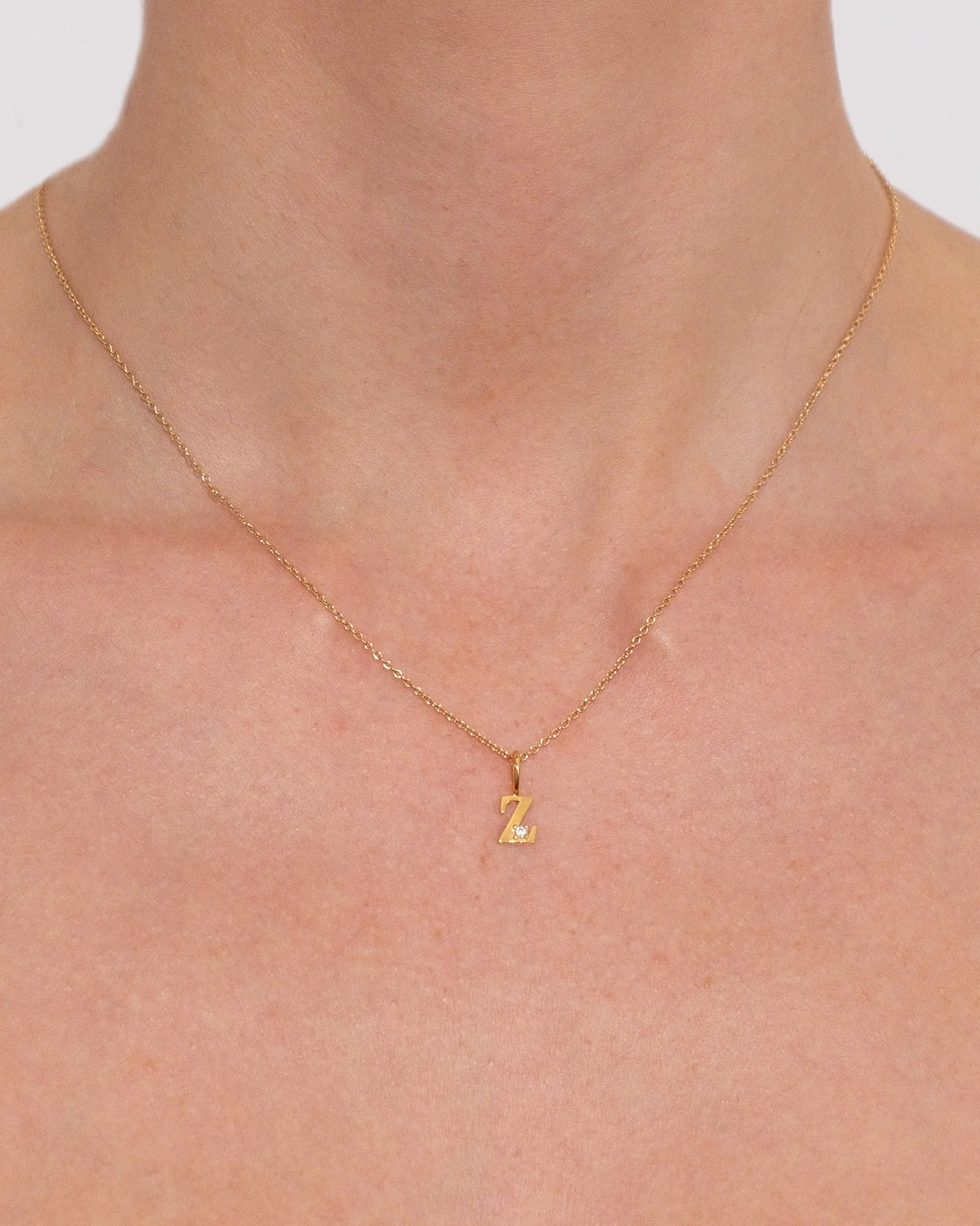 Letter Necklace | Recycled 14k Gold Vermeil - Image 33