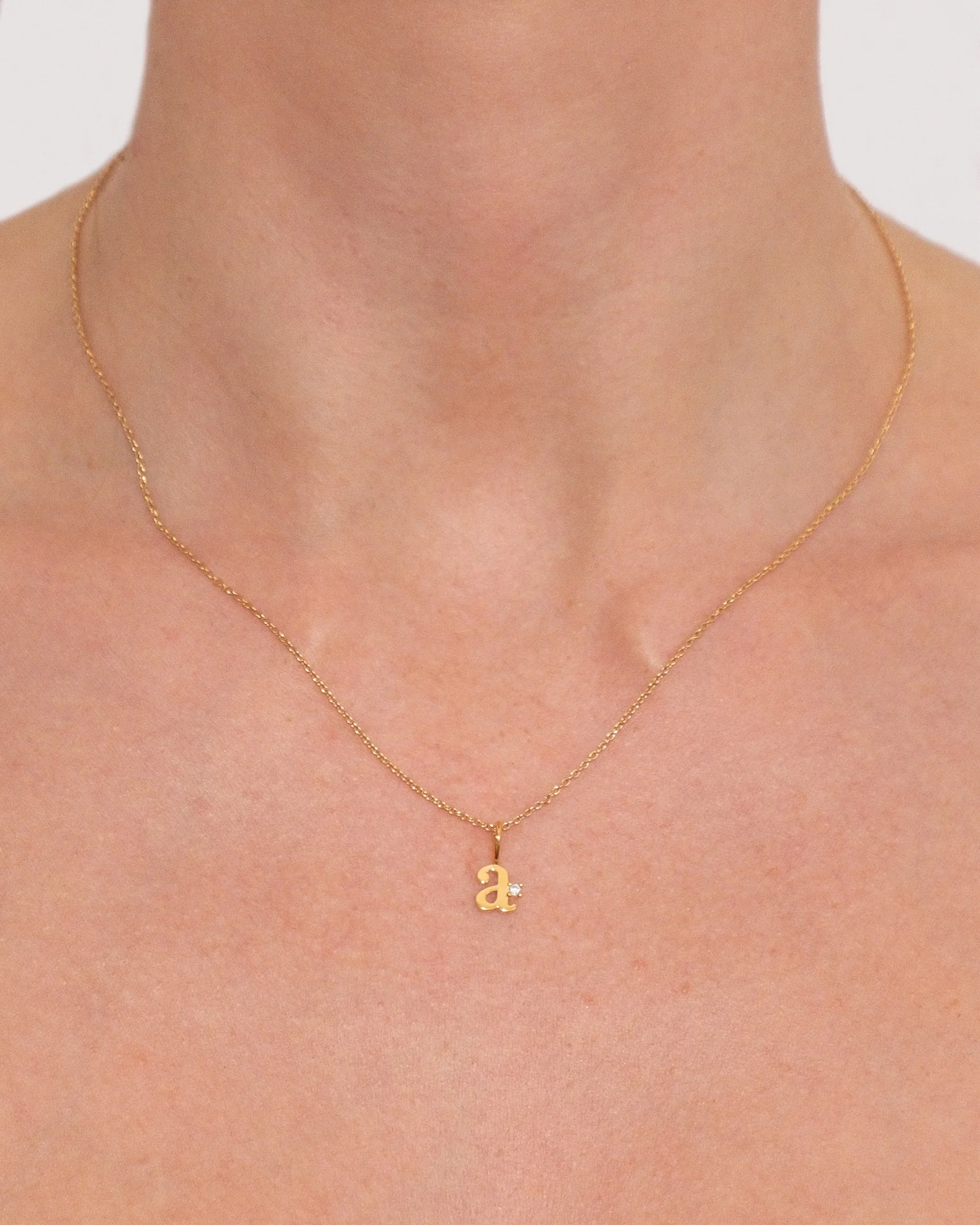 Letter Necklace | Recycled 14k Gold Vermeil - Image 7