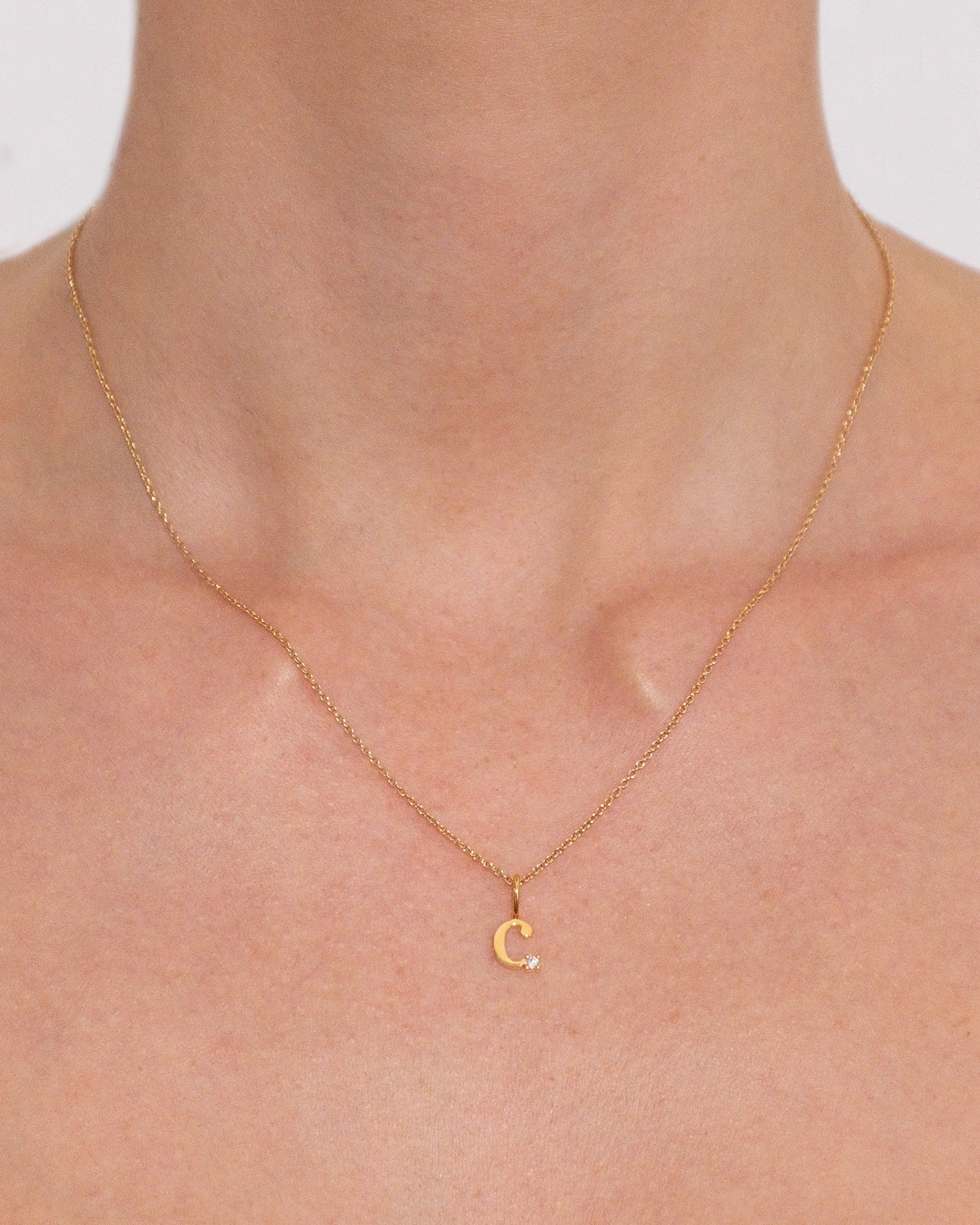 Letter Necklace | Recycled 14k Gold Vermeil - Image 9