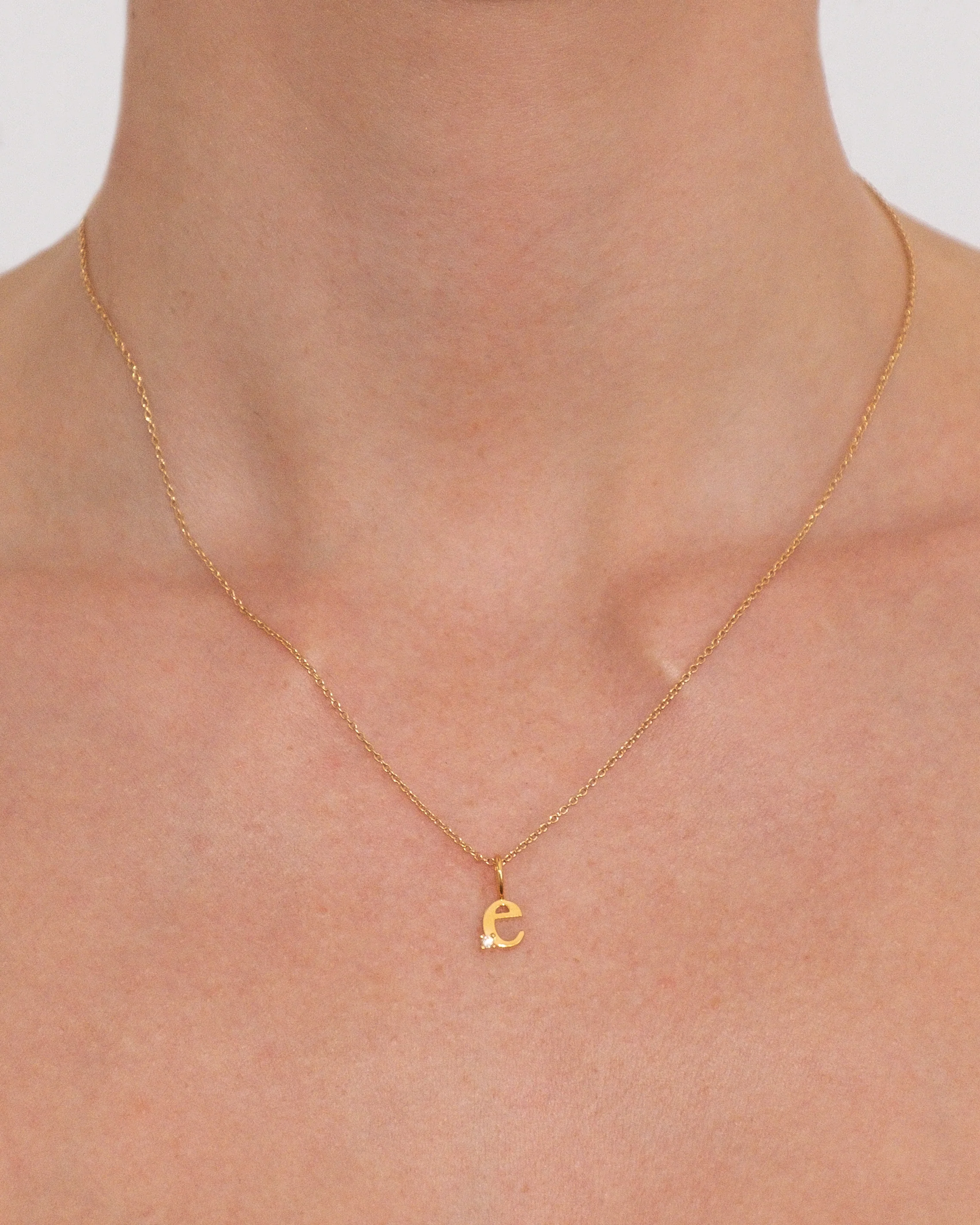 Letter Pendant | Recycled 14k Gold Vermeil - Image 11