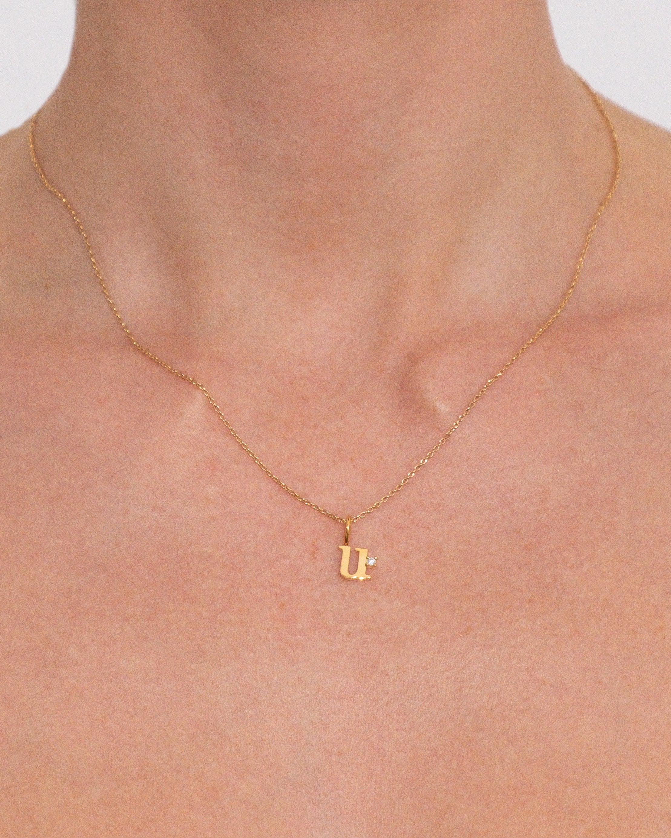 Letter Pendant | Recycled 14k Gold Vermeil - Image 28