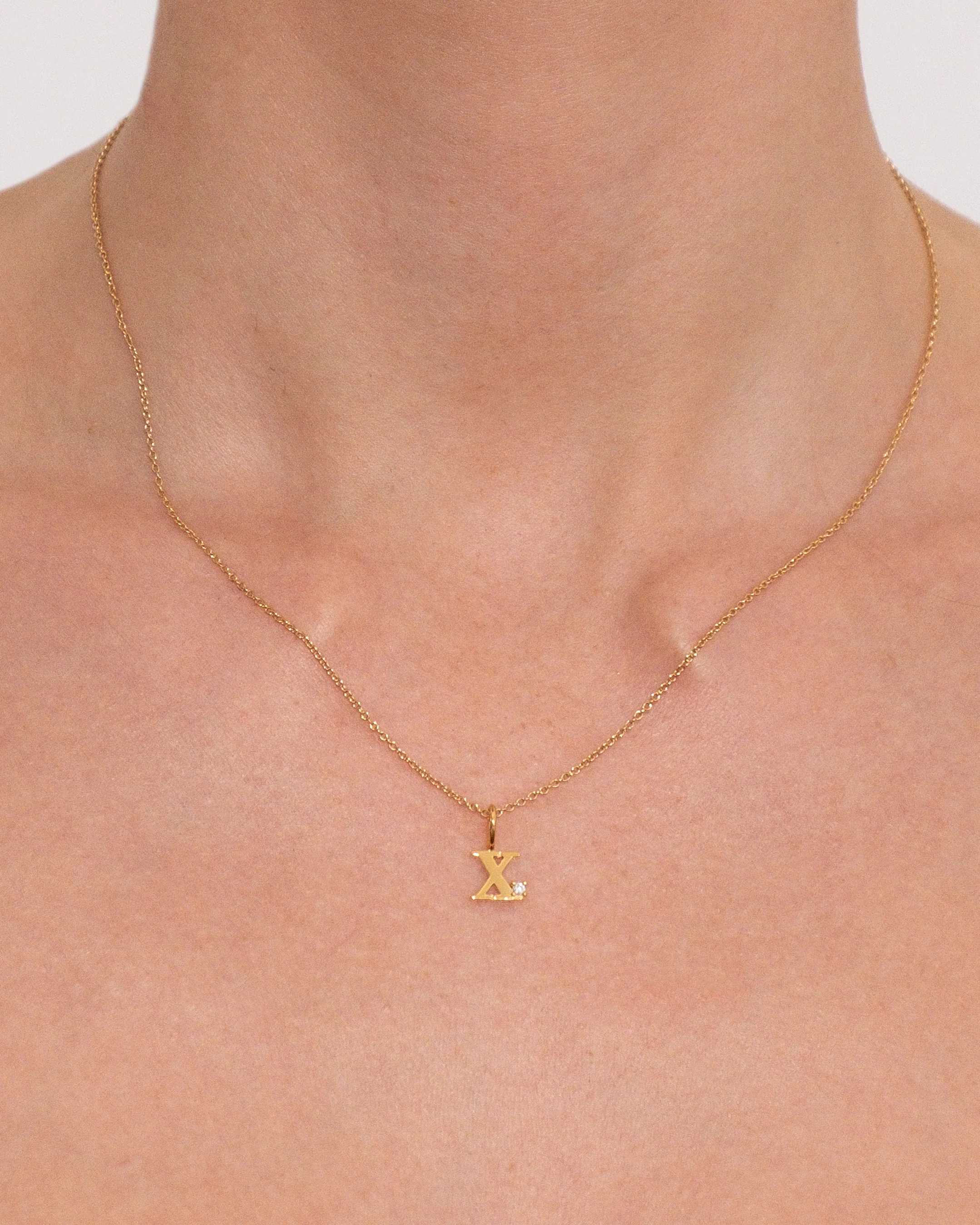 Letter Pendant | Recycled 14k Gold Vermeil - Image 31