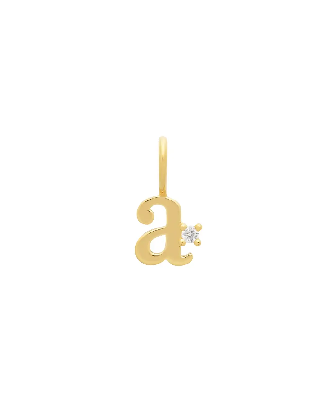 Letter Pendant | Recycled 14k Gold Vermeil - Image 6