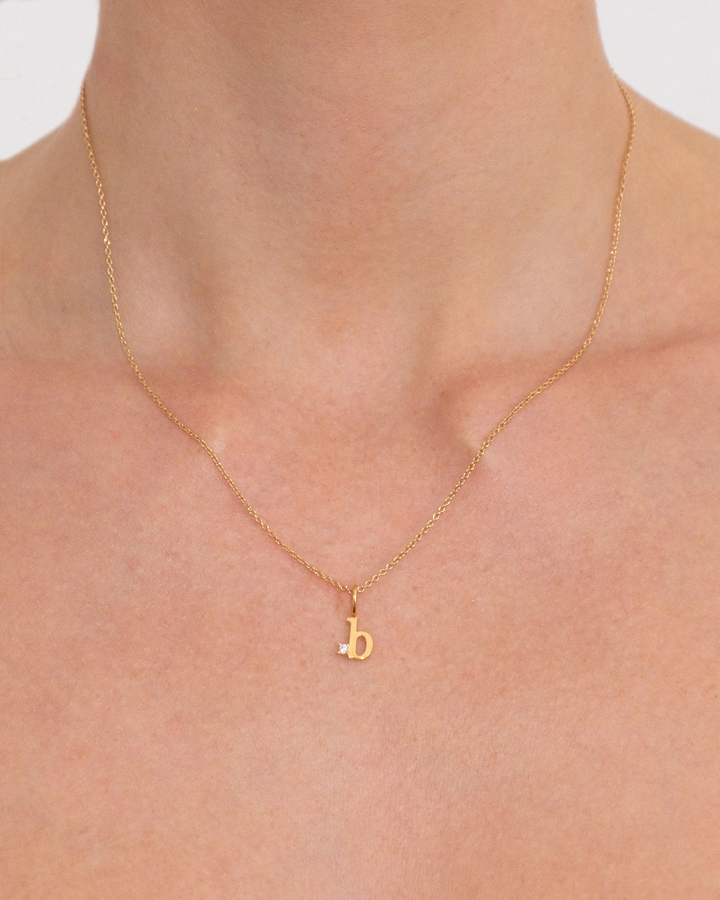Letter Pendant | Recycled 14k Gold Vermeil - Image 8