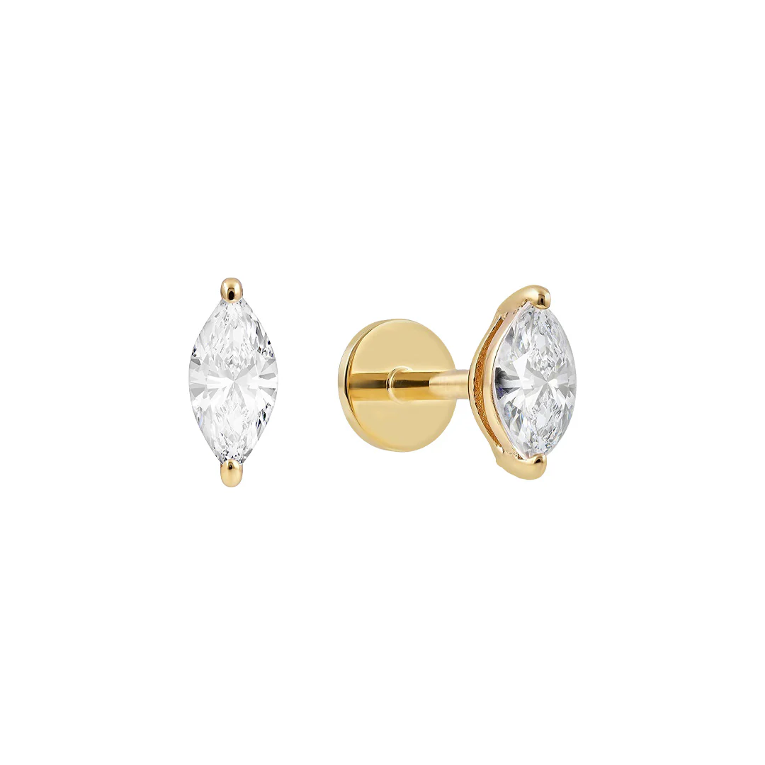 Marquise Claw Cartilage Earring - Image 7