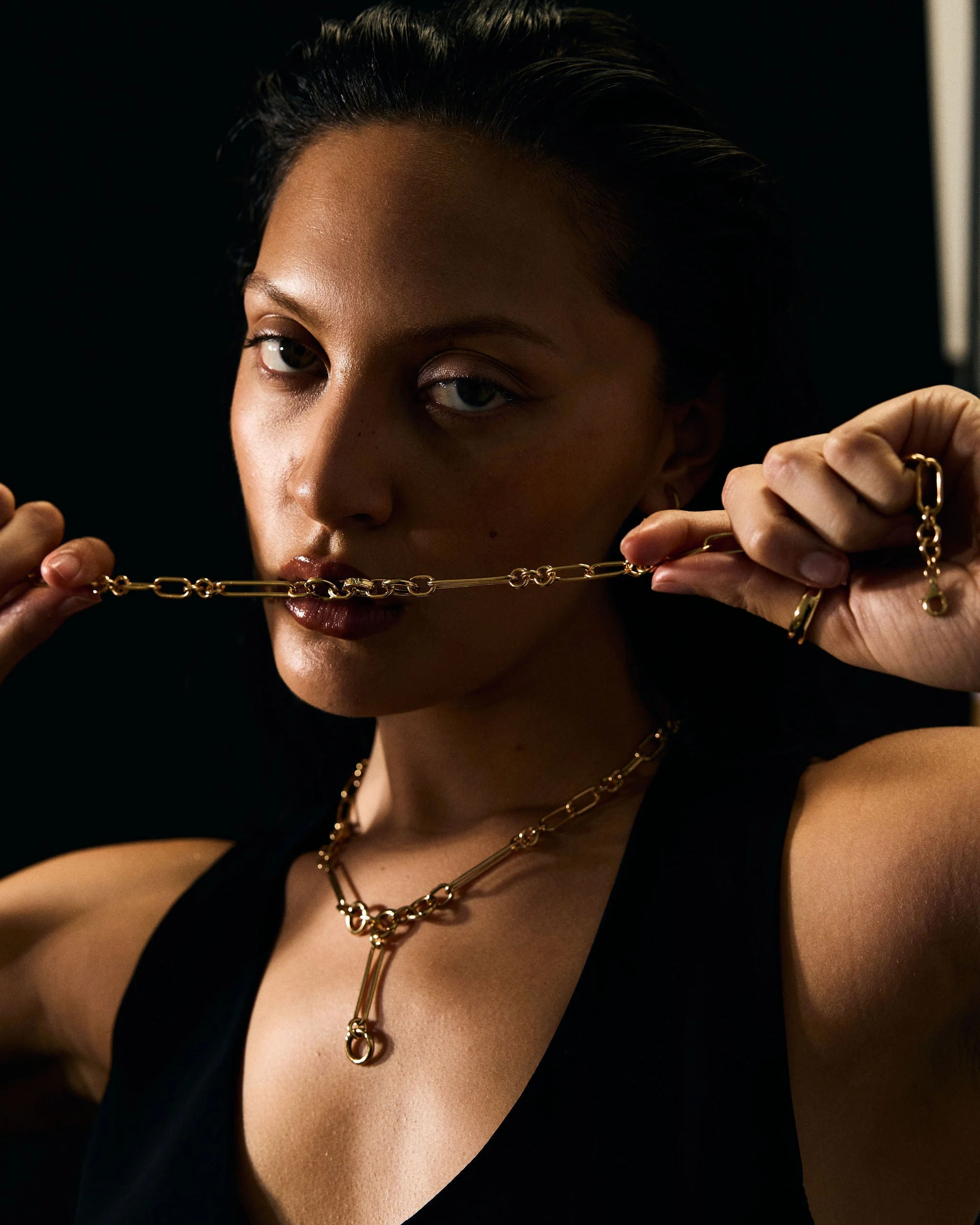 SYMBOLISM Mixed Trio Link Chain - Image 6