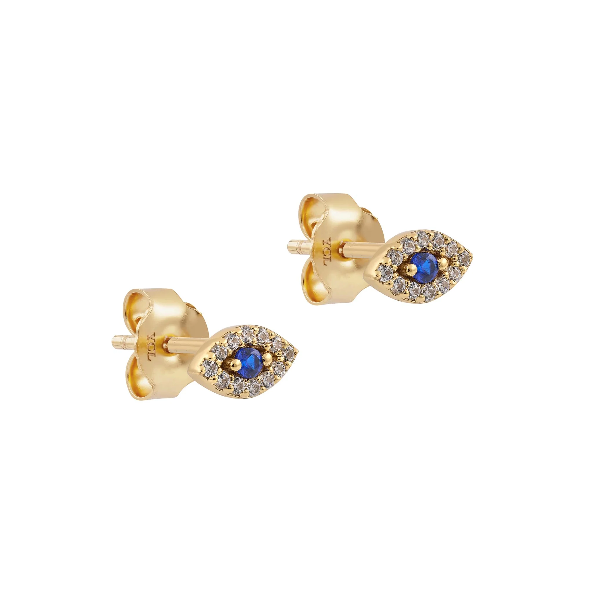 Pavé Evil Eye Studs - Image 5