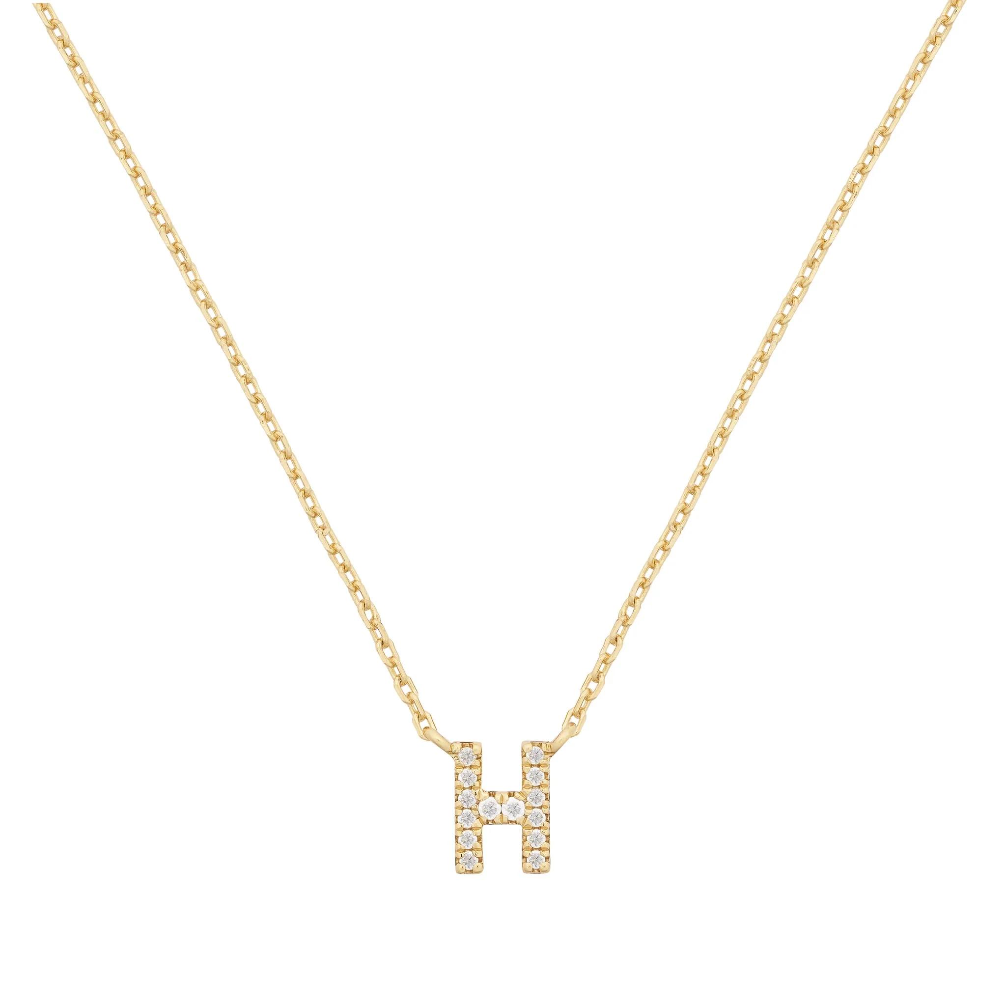 Pavé Initial Necklace - Image 21