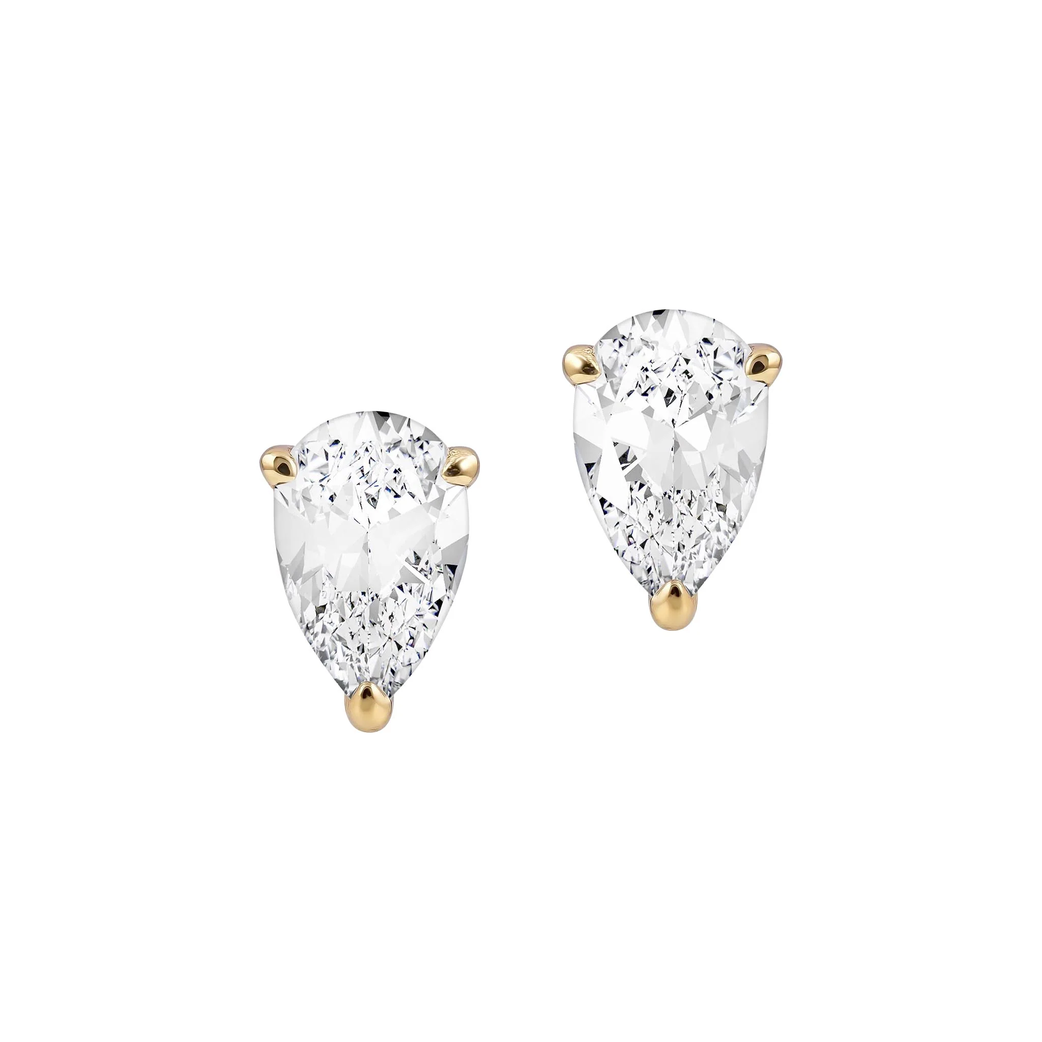 Pear Claw Stud Earring - Image 13