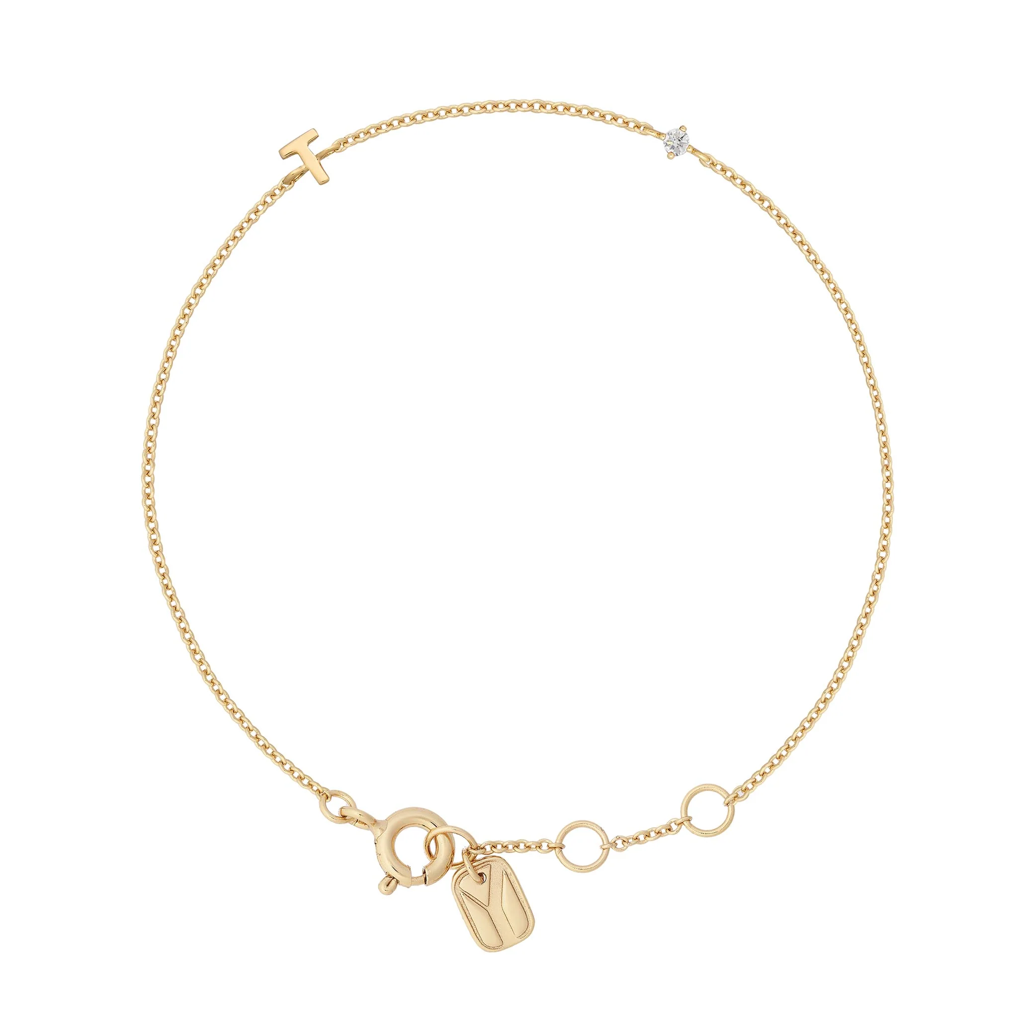 Petite Initial Bracelet - Image 22