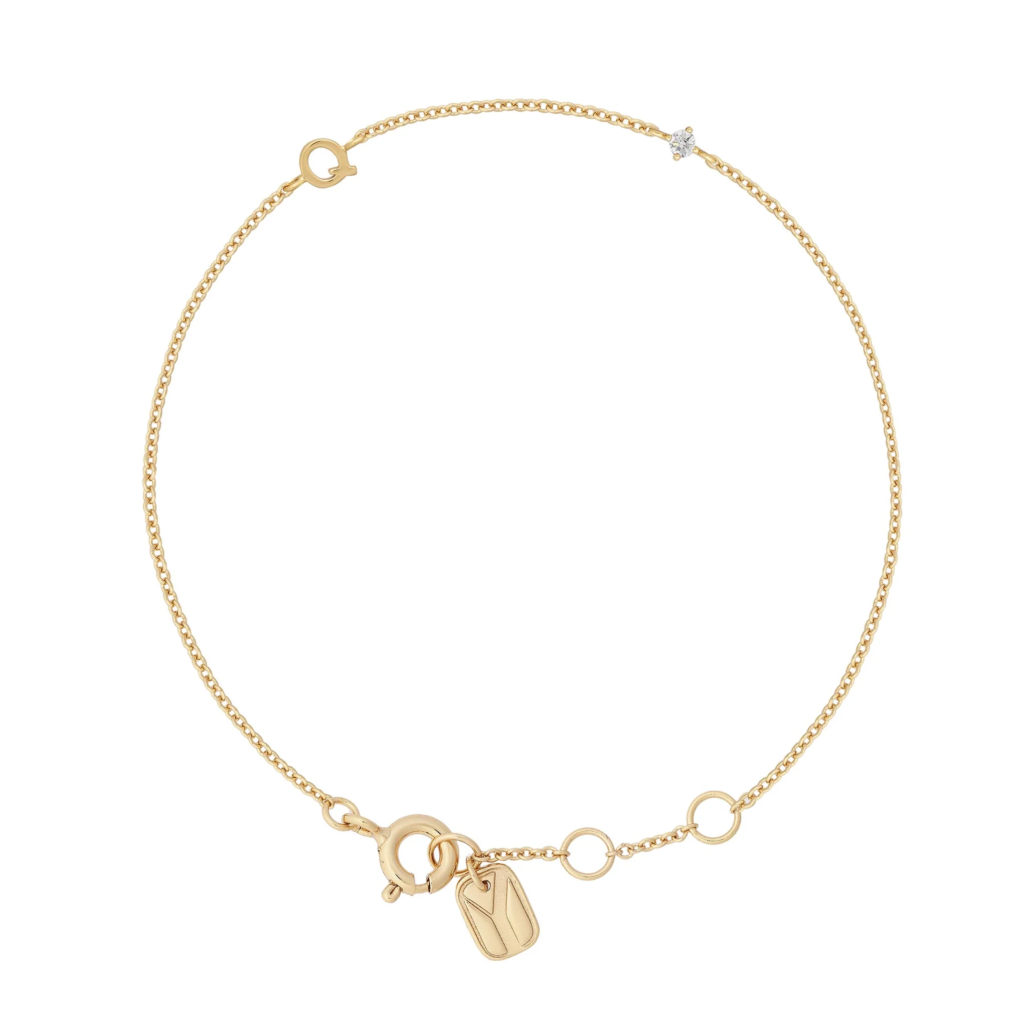 Petite Initial Bracelet - Image 30