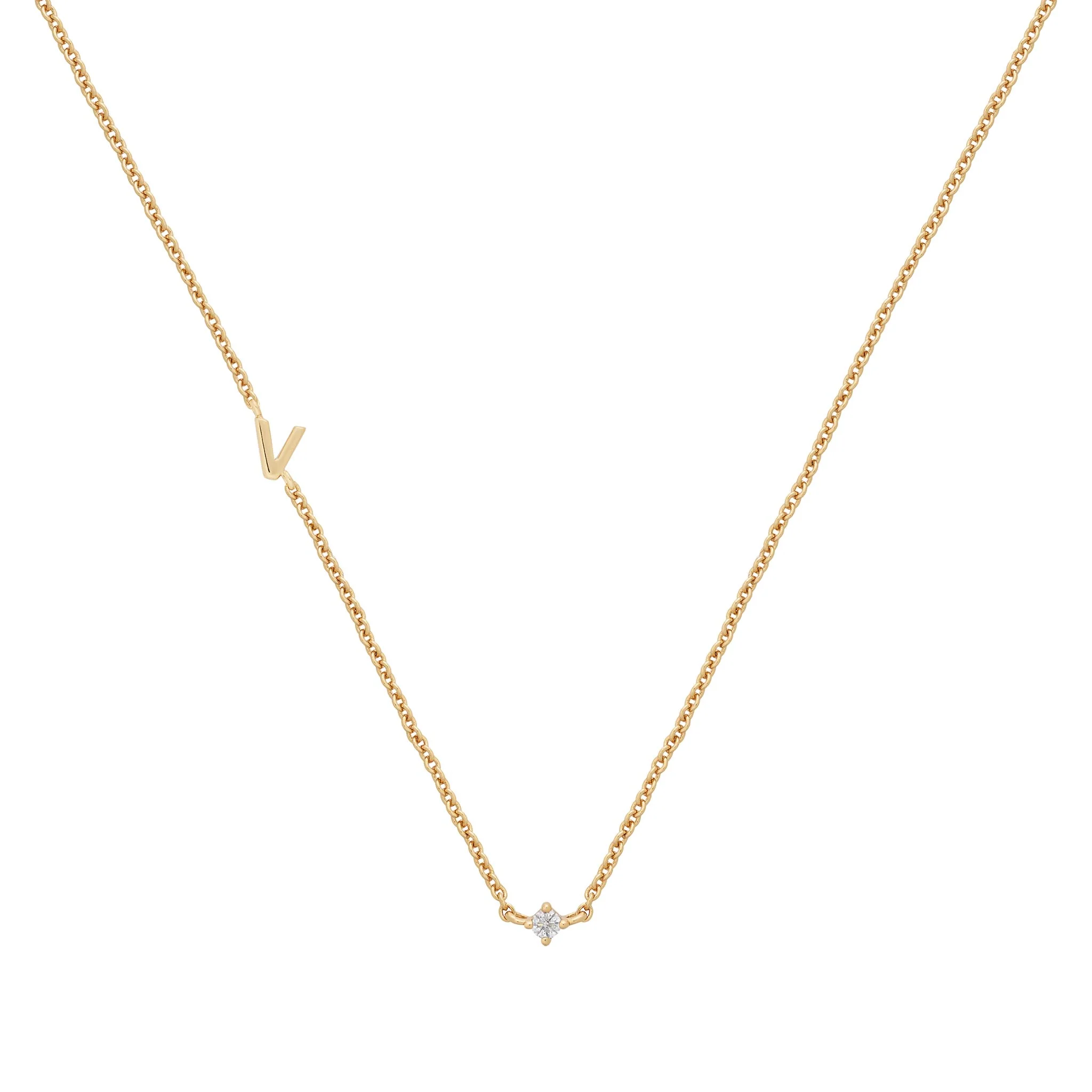 Petite Initial Necklace - Image 32