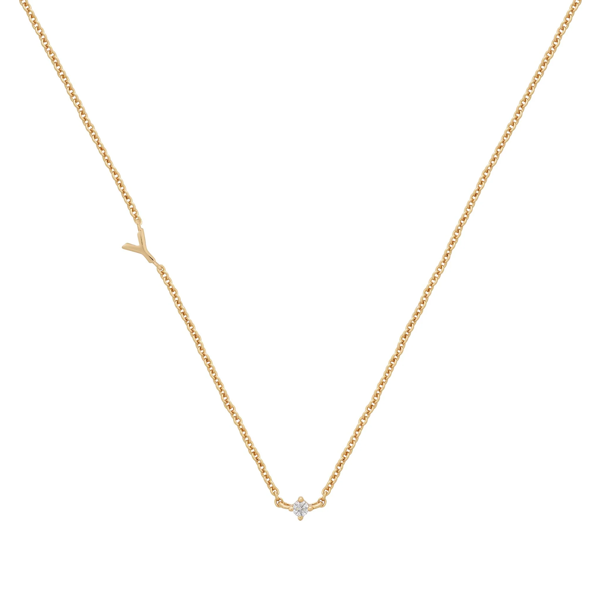 Petite Initial Necklace - Image 35