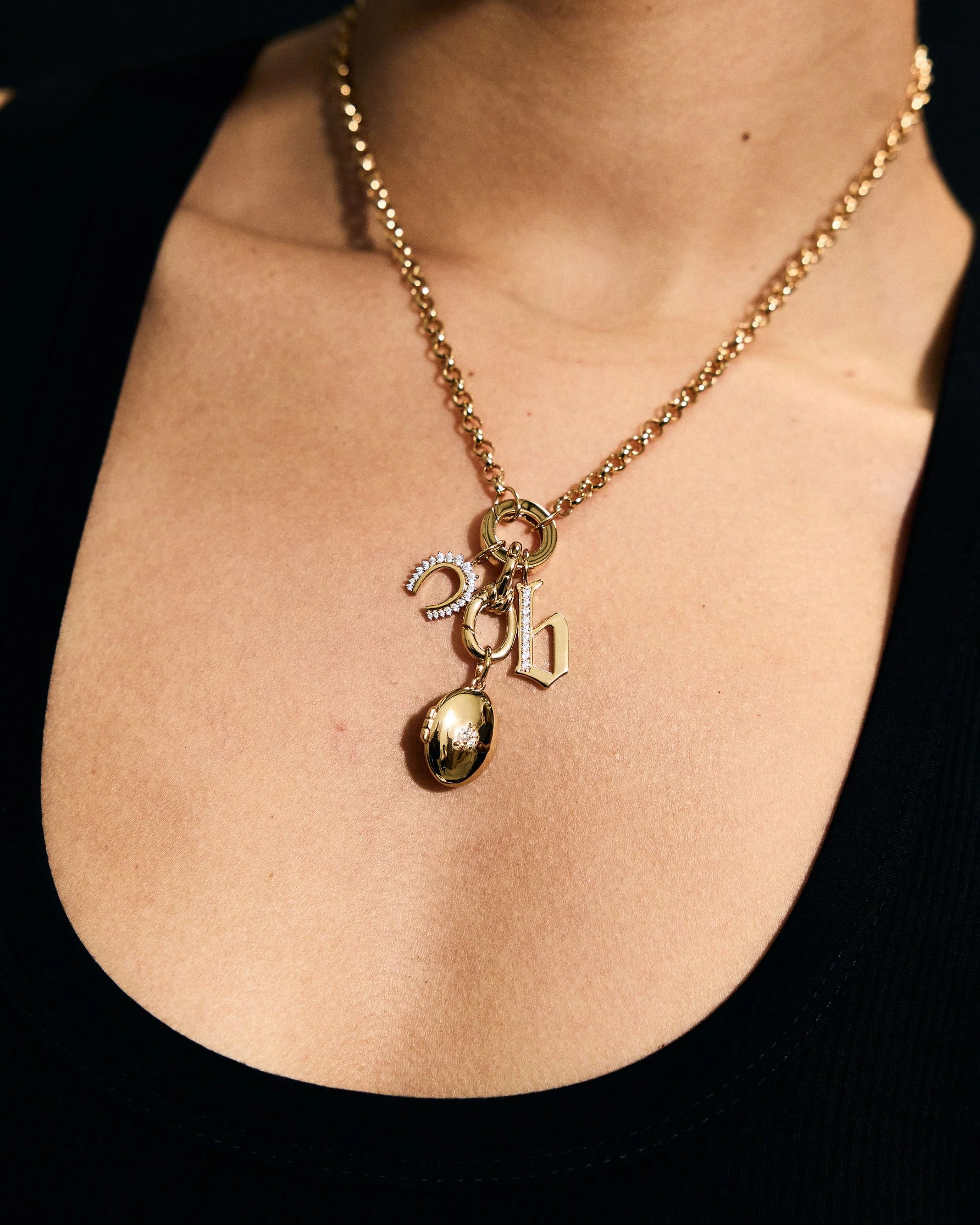 Roman Initial Pendant - Image 6
