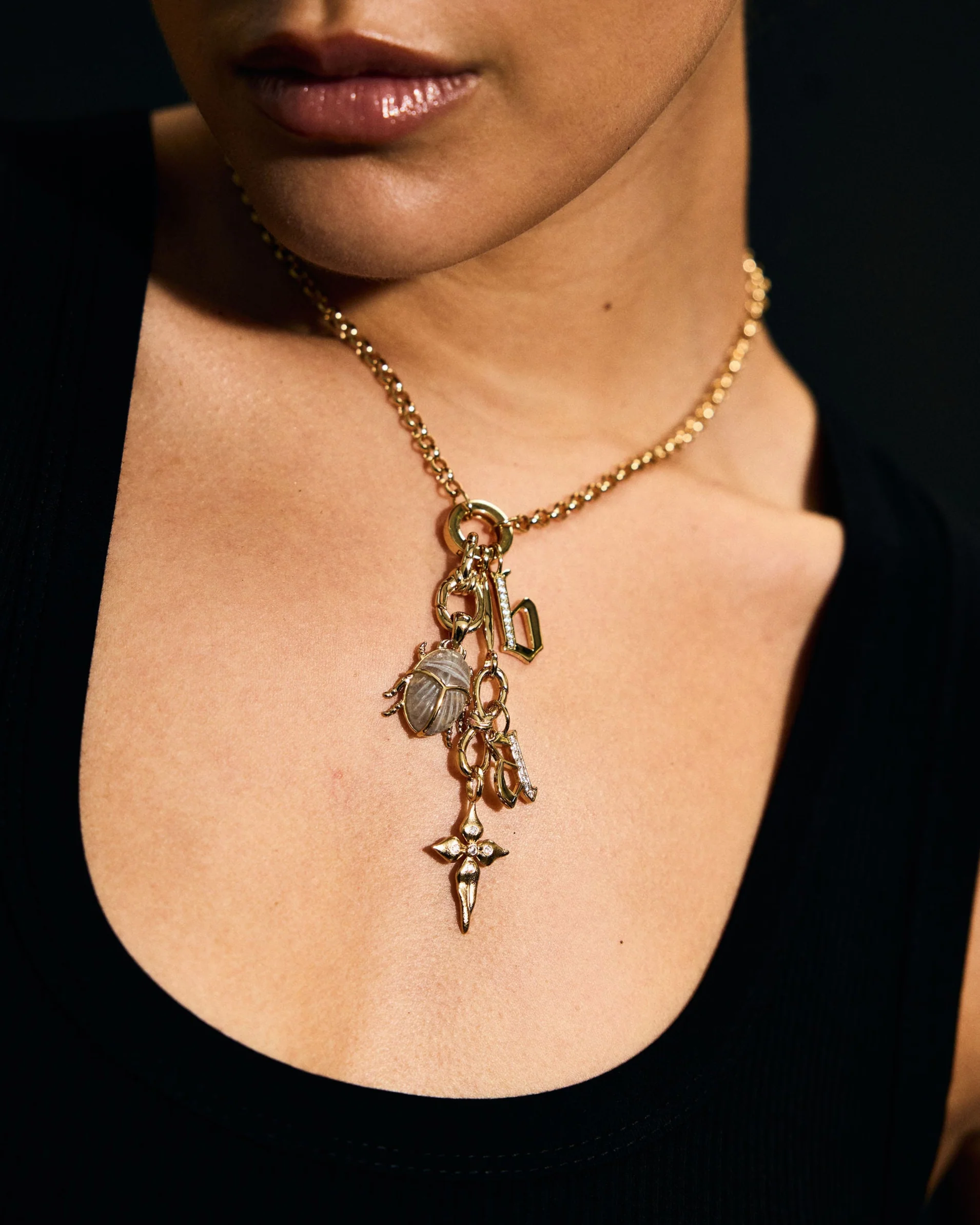 Roman Initial Pendant - Image 8