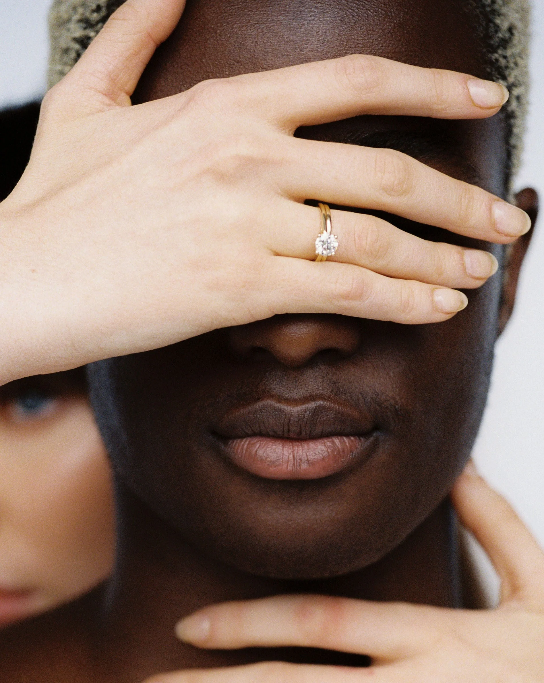 Round Moissanite Ring | 14k Solid Gold - Image 5