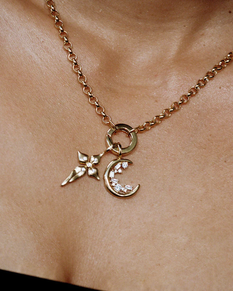 SYMBOLISM Celestial Crescent Pendant - Image 4