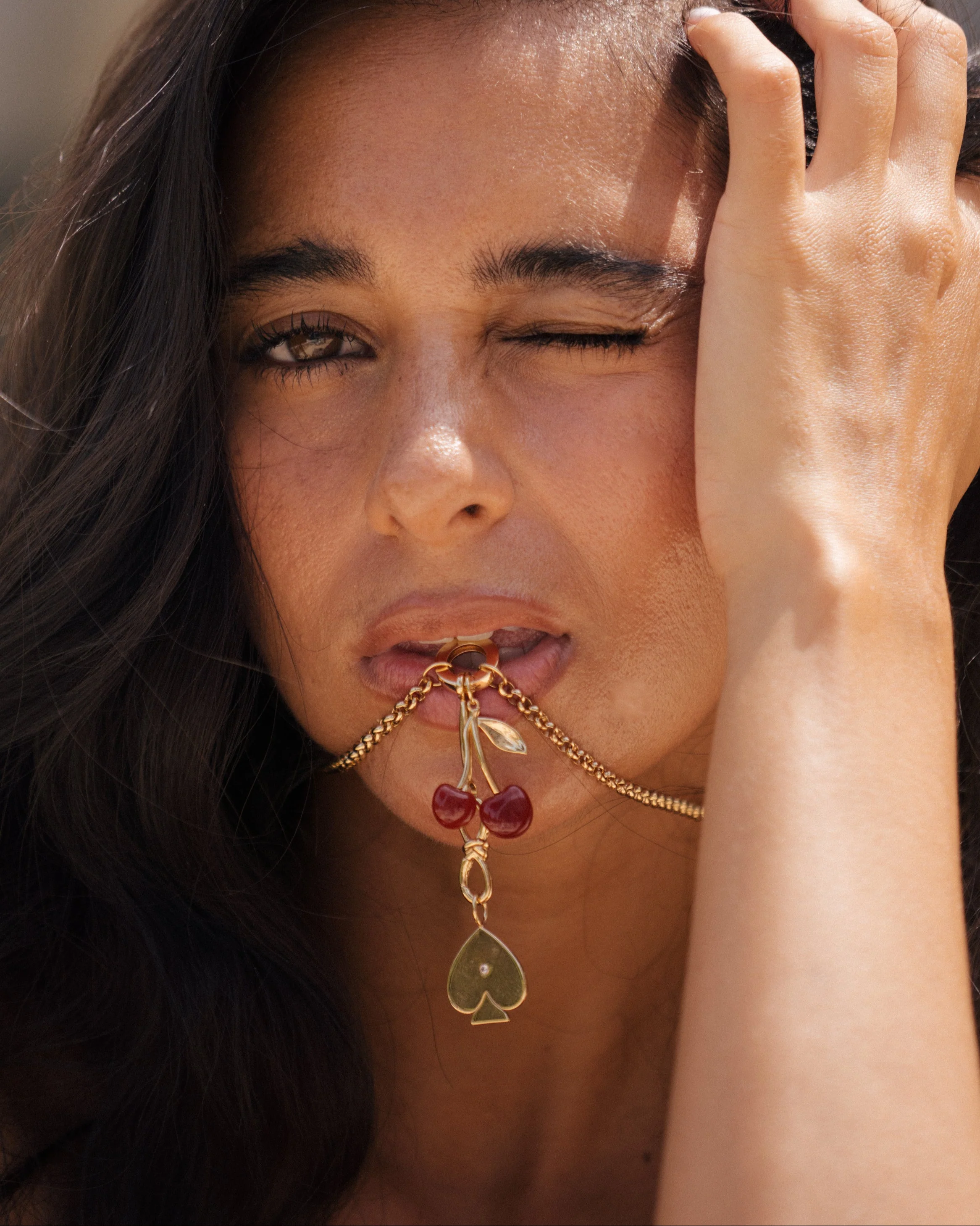 SYMBOLISM Cherry Agate Pendant - Image 11