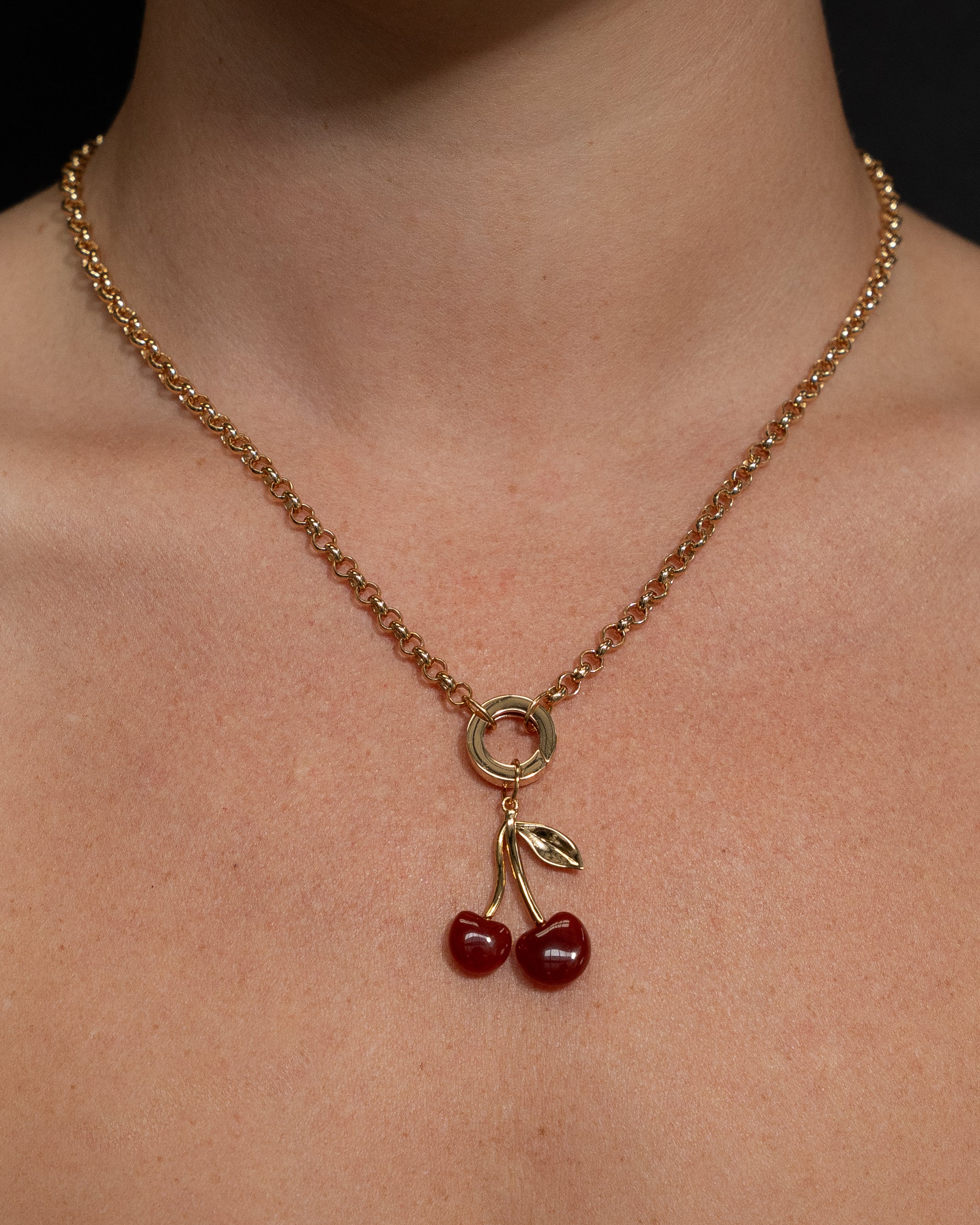 SYMBOLISM Cherry Agate Pendant - Image 12