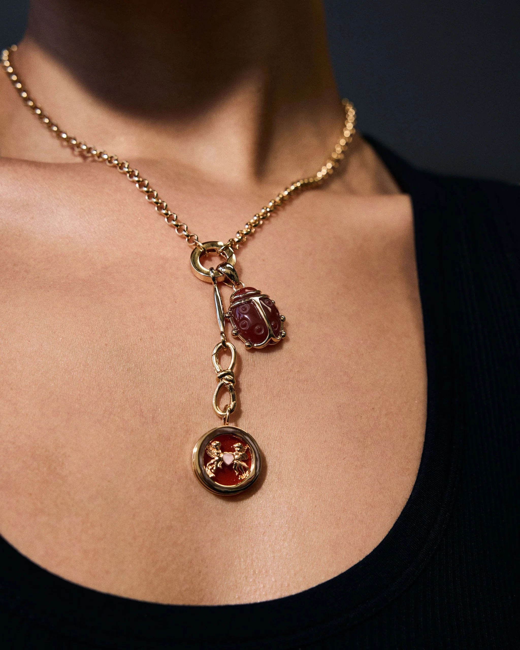 SYMBOLISM Cherub Twins Pendant - Image 4