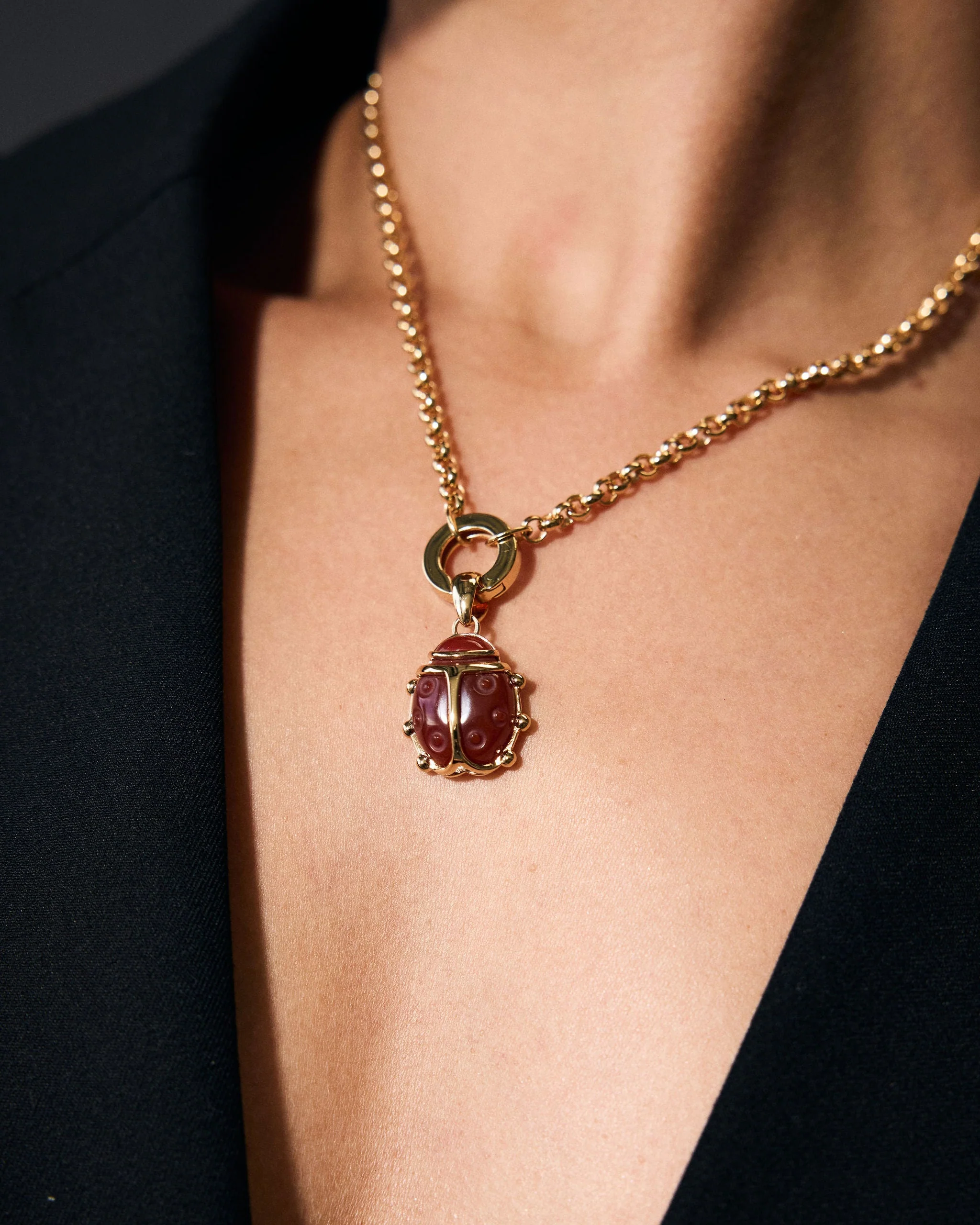 SYMBOLISM Lady Beetle Pendant - Image 3