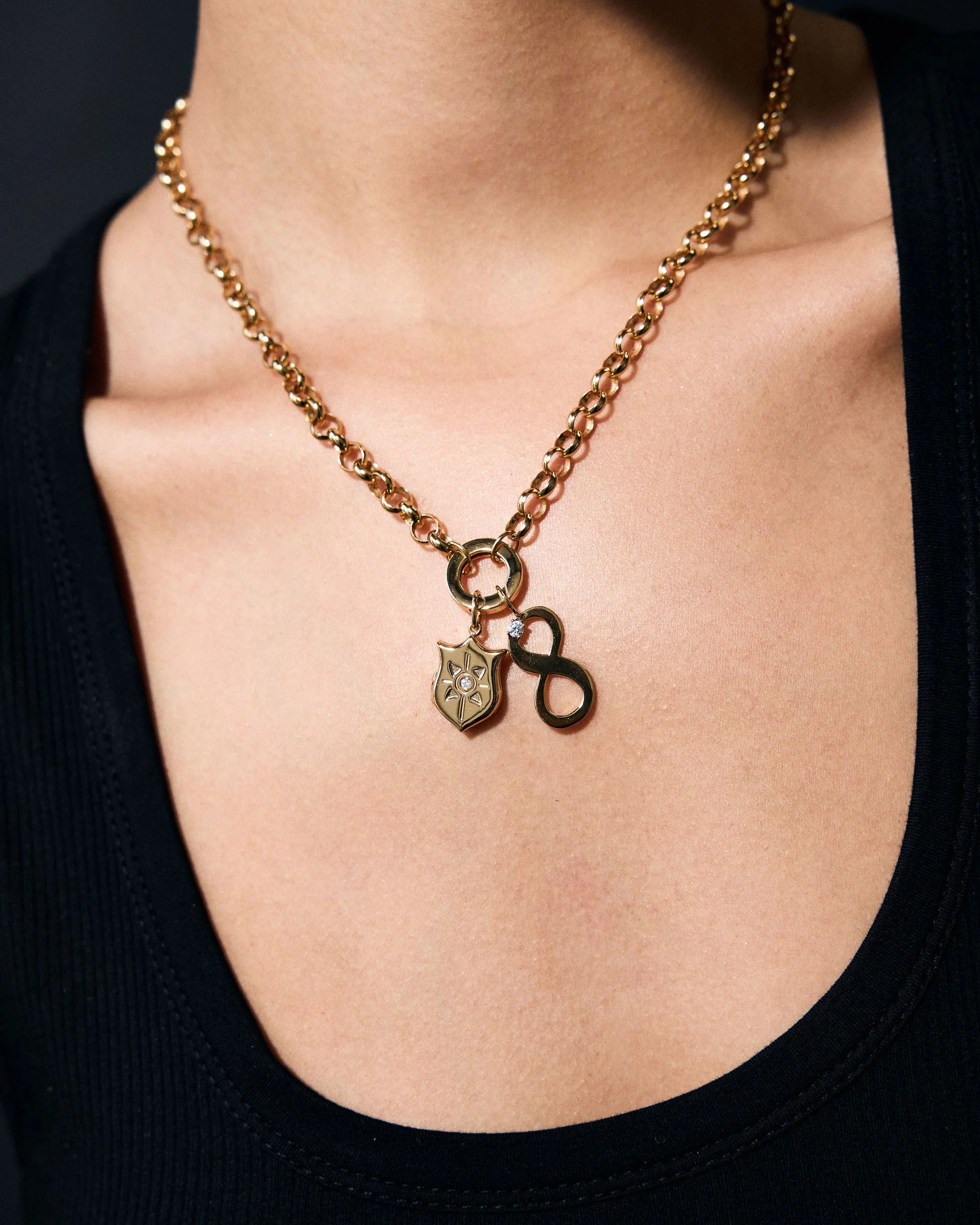 SYMBOLISM Shield Locket Pendant - Image 2