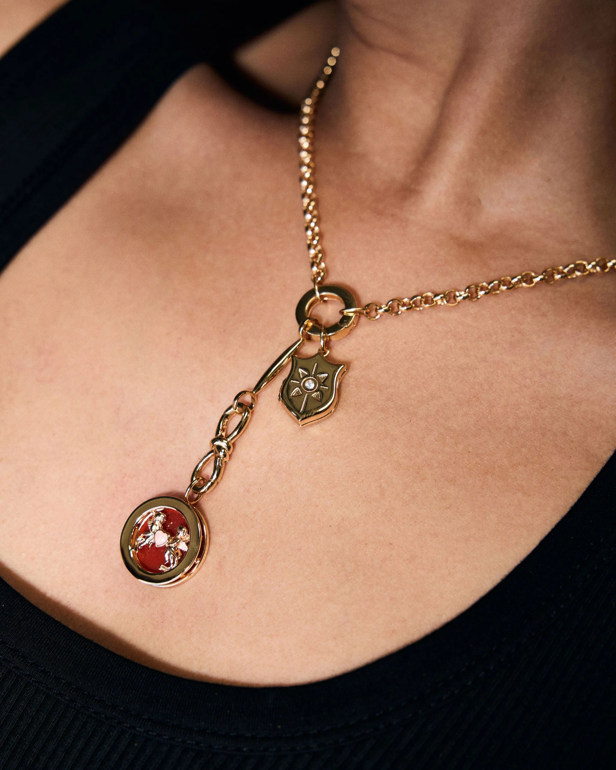SYMBOLISM Cherub Twins Pendant - Image 6